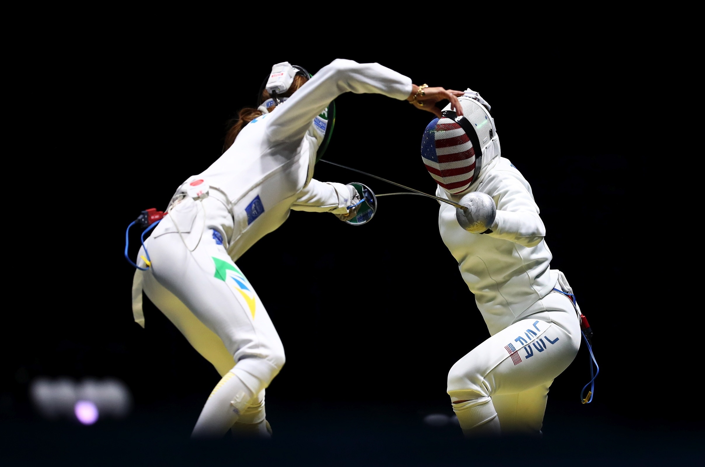 Nathalie Moellhausen, Individual Women Olympic Fencing, 2420x1600 HD Desktop