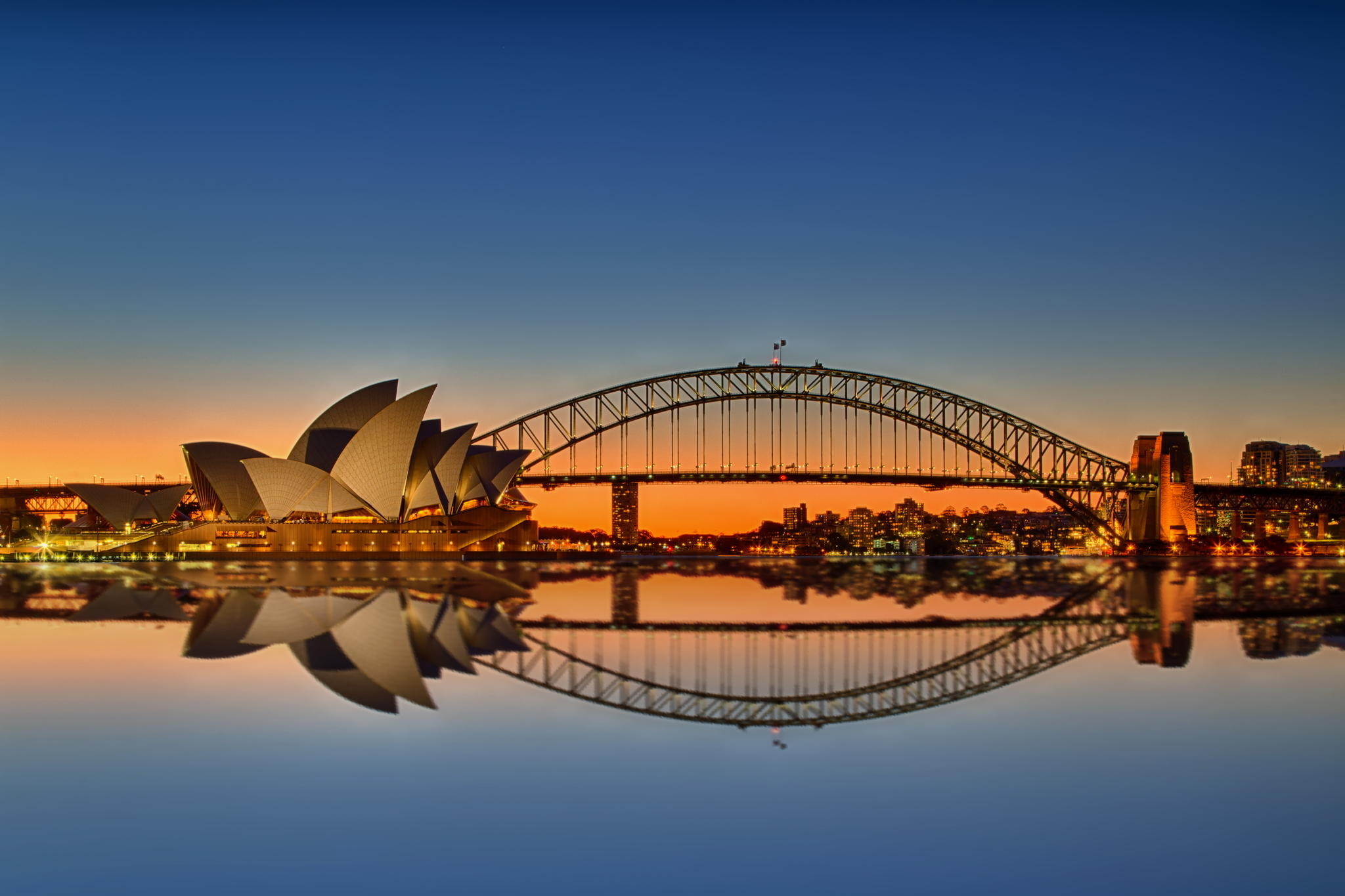 Sydney: Opera House, The Harbor Bridge, Australia, Cityscape. 2050x1370 HD Wallpaper.