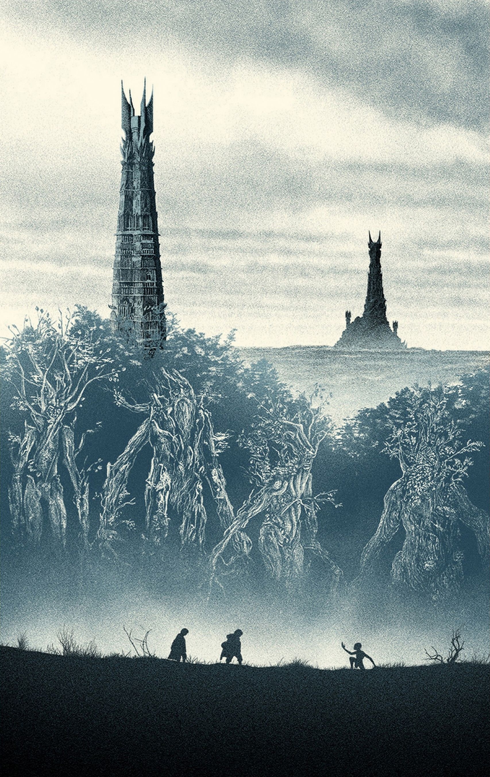 The Two Towers, Movies, The Two Towers, Poster art, 1710x2710 HD Handy