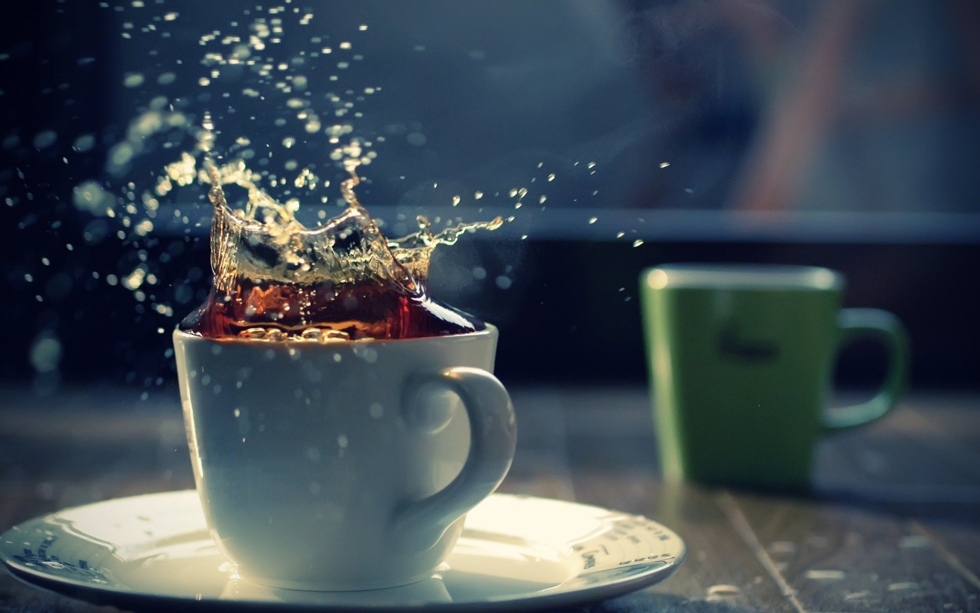 Tea: Unblended black teas, named after the region in which they are produced, Splashes. 1920x1200 HD Wallpaper.