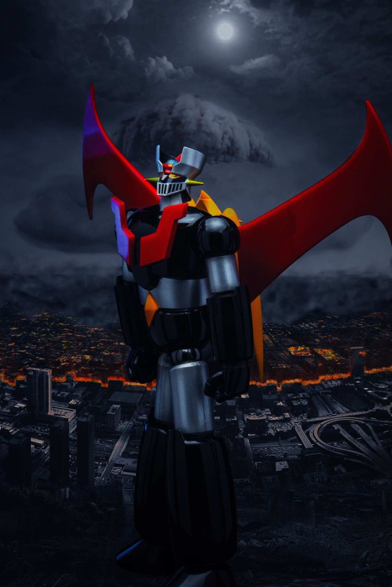 Mazinger Z toys, Collectible figurines, Playtime enjoyment, Display-worthy pieces, 1370x2050 HD Phone