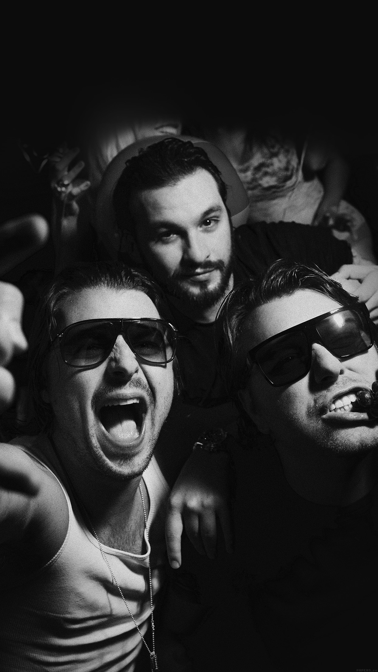 Swedish House Mafia, DJ having fun, Electronic dance music, Music celebration, 1250x2210 HD Phone