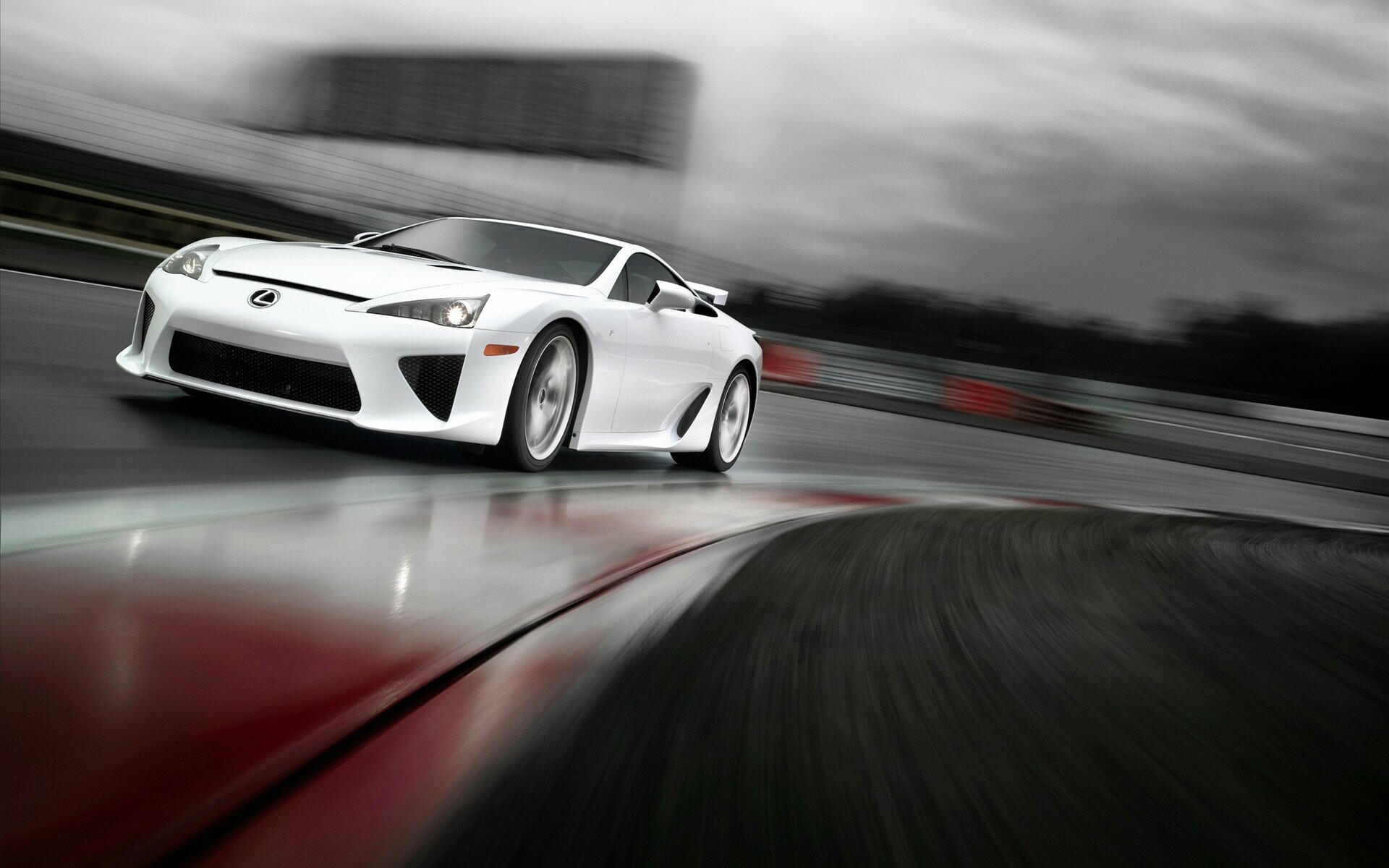 Lexus: Japanese luxury car brand, Known for its obsession with quality, LFA. 1920x1200 HD Background.