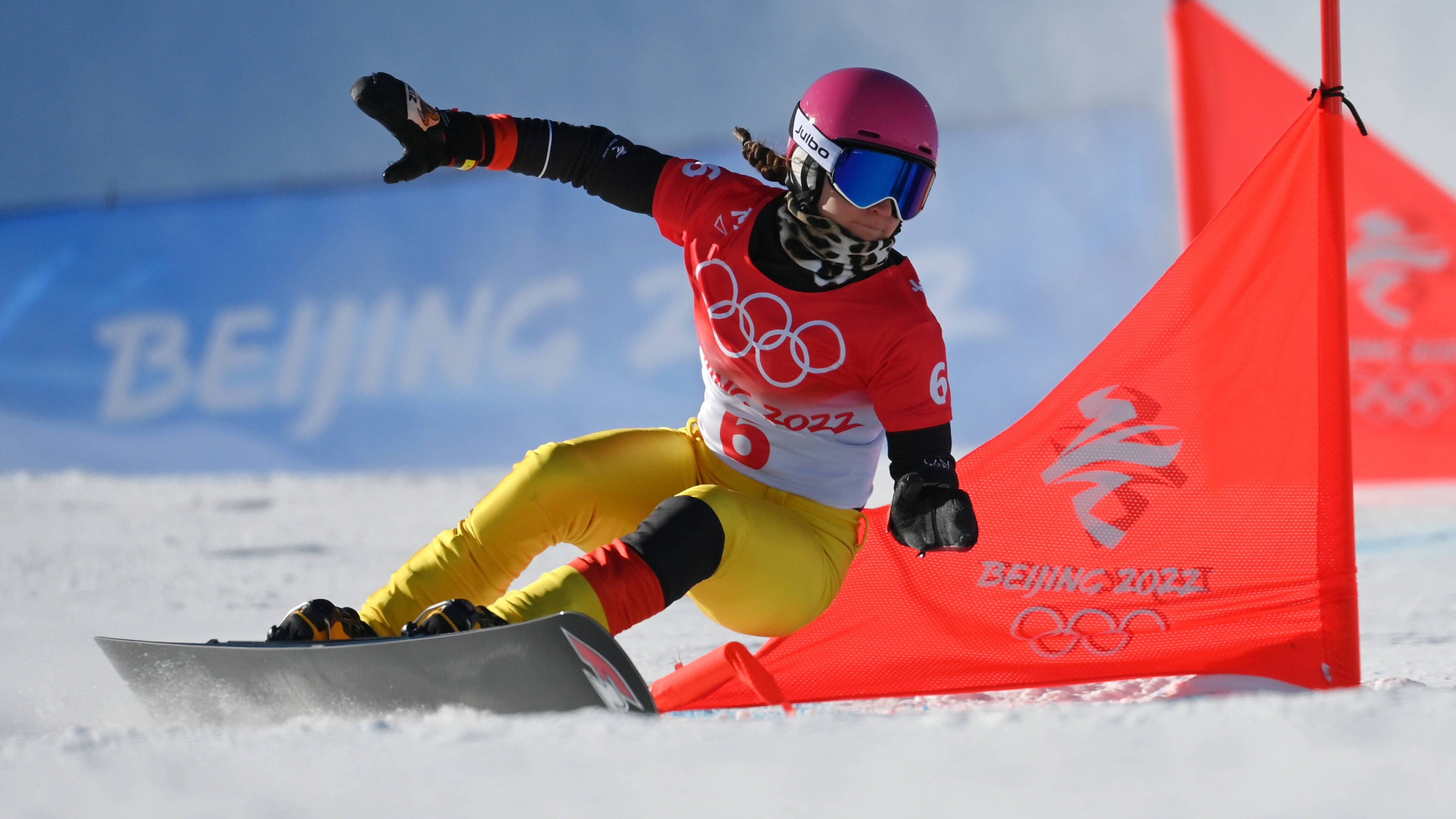 Ramona Theresia Hofmeister, Snowboarder talent, Team event victory, Berchtesgaden, 3840x2160 4K Desktop