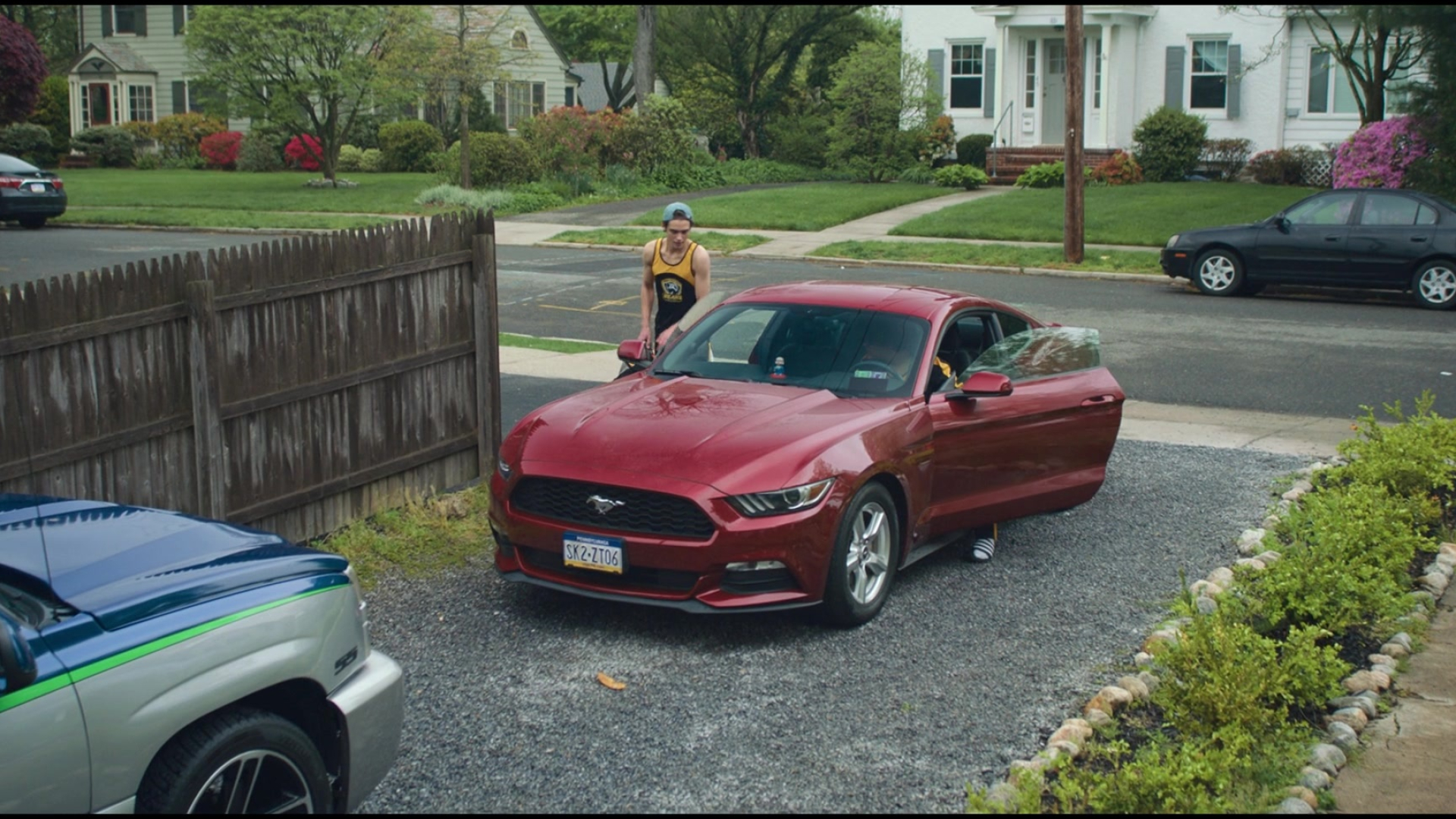 Better Nate Than Ever, Ford Mustang red car, Movie 2022, 1920x1080 Full HD Desktop