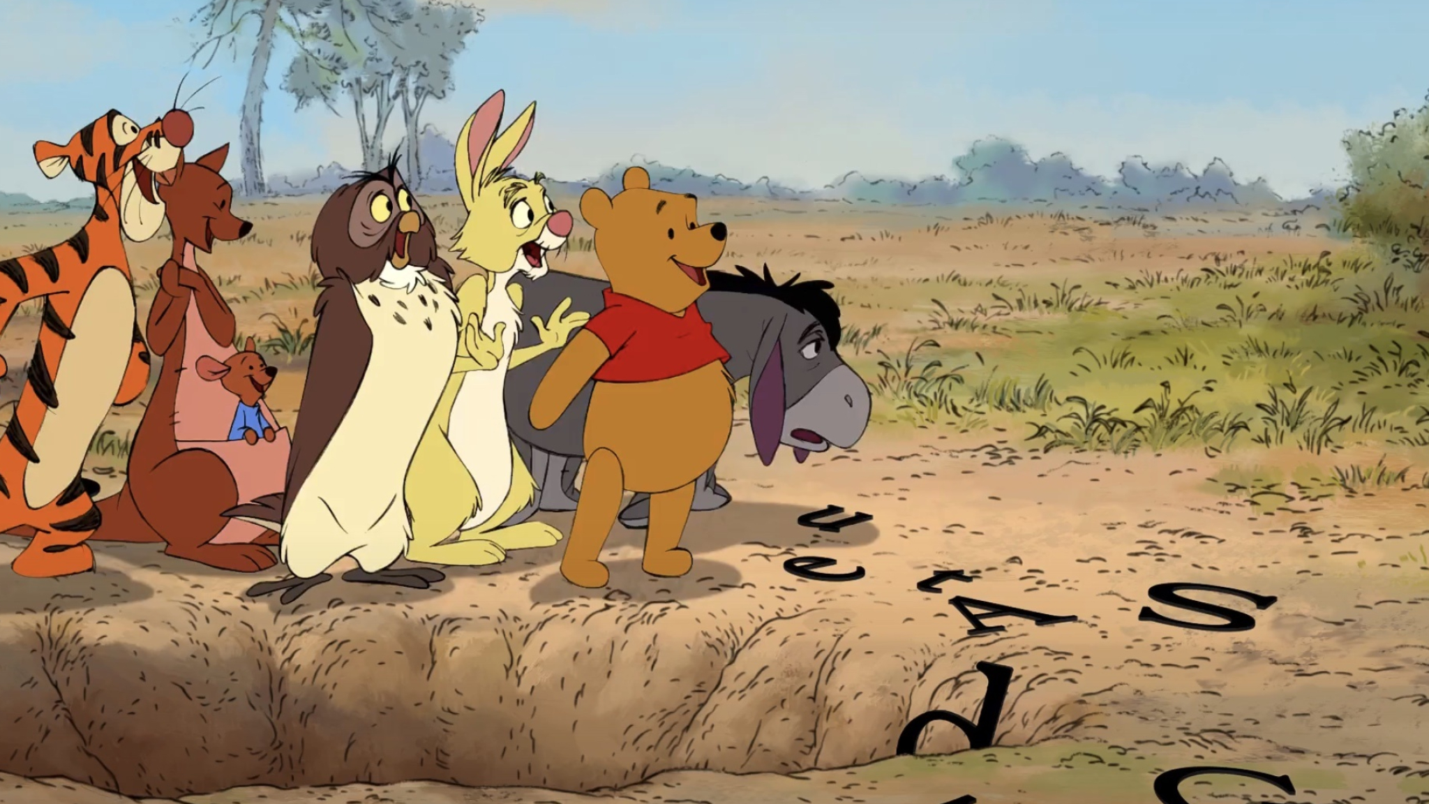 Kanga, Winnie the Pooh, Nuove avventure nel bosco, 2050x1160 HD Desktop