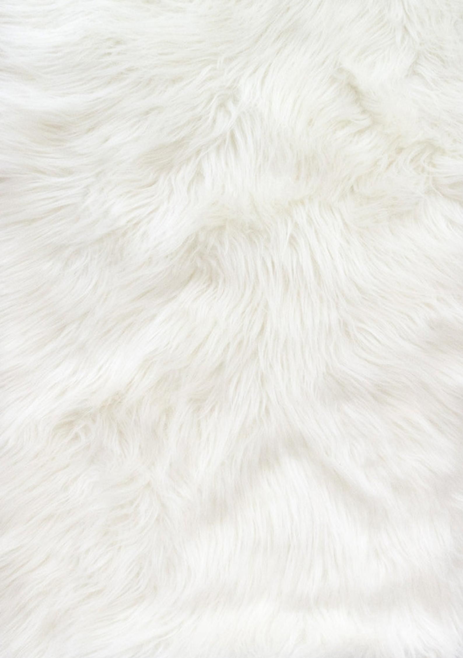 White shaggy fur, Soft and fluffy, Textured fabric, Faux fur, 1590x2260 HD Handy