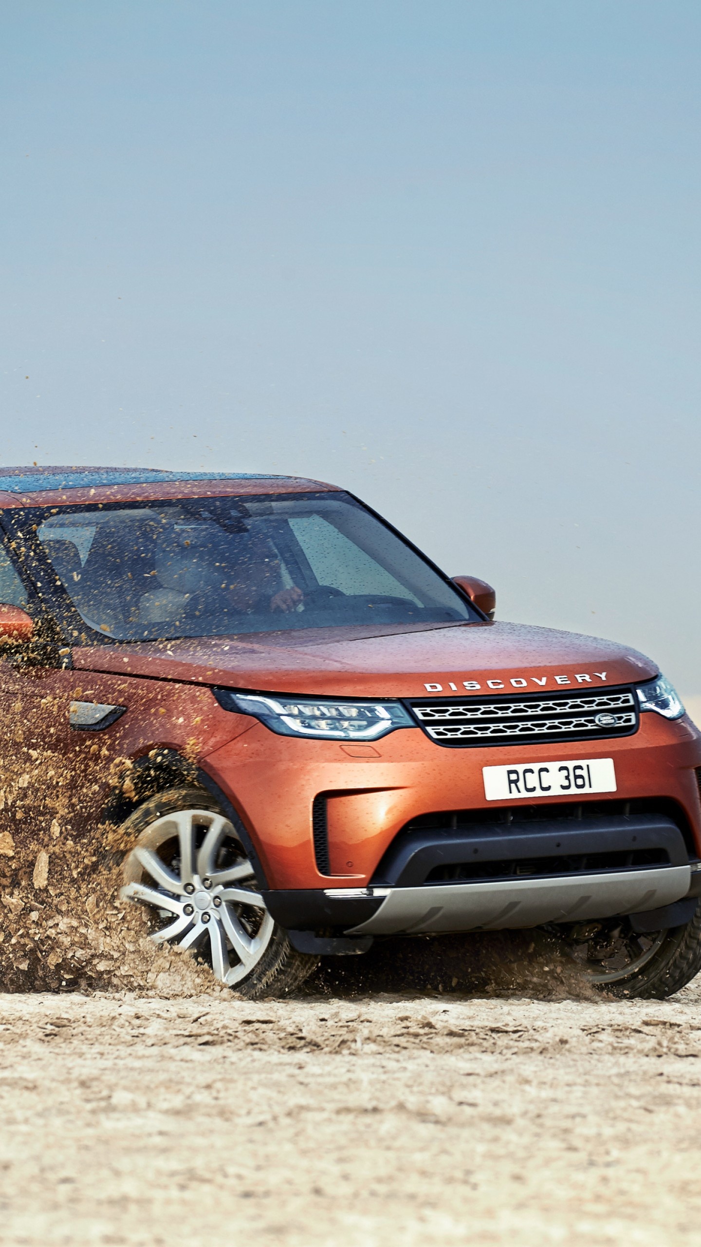 Land Rover Discovery, Auto industry, Paris Auto Show, Crossover cars, 1440x2560 HD Handy