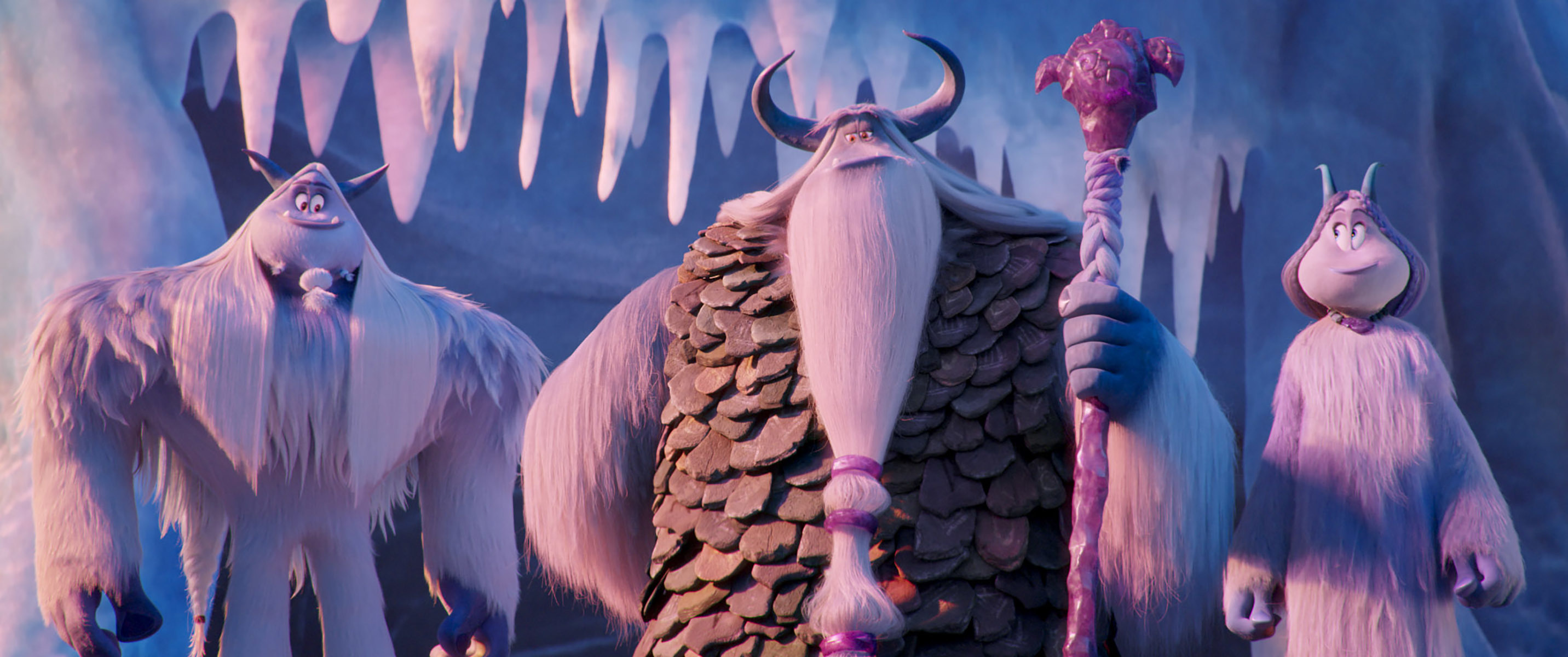 Smallfoot Animation, Thorp Wallpapers, 2870x1200 Dual Screen Desktop