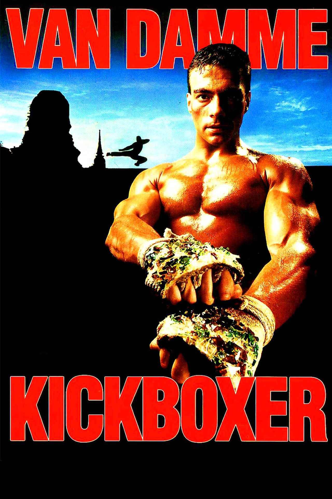 Kickboxer (Movie): A 1989 martial arts film starring Jean-Claude van Damme. 1280x1920 HD Background.