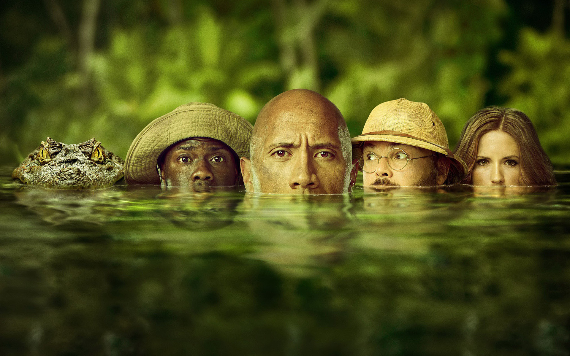 Download, Jumanji: Welcome to the Jungle, Action movie, 2017, 1920x1200 HD Desktop