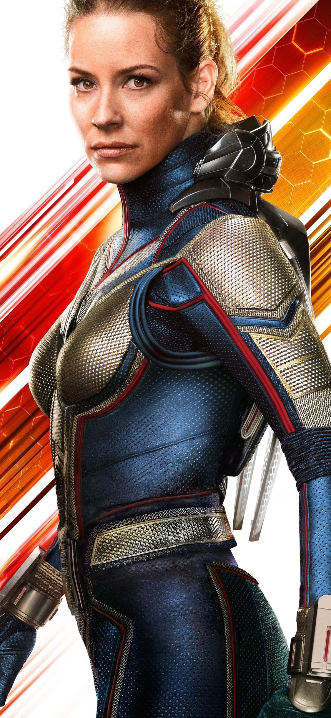 Evangeline Lilly, Wasp, Ant-Man and The Wasp, Movie Poster, 1130x2440 HD Phone