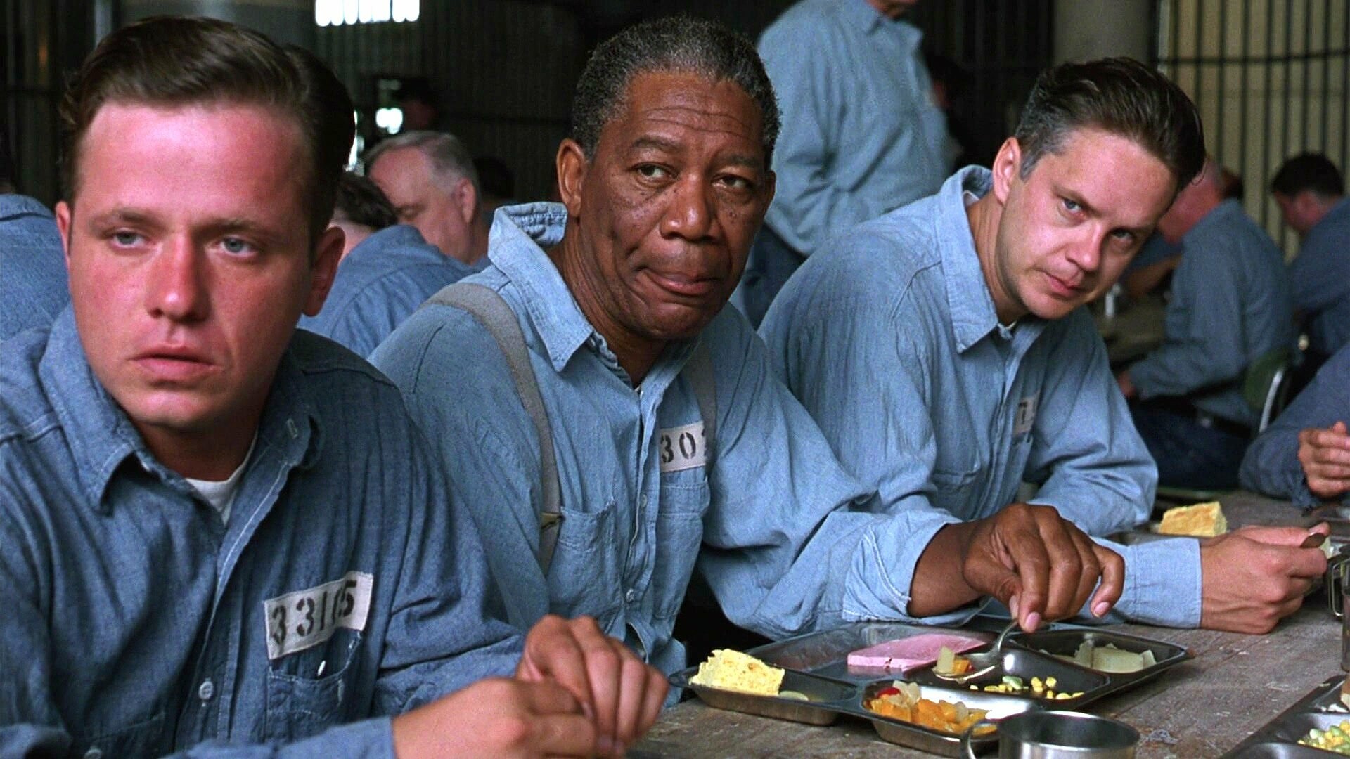 The Shawshank Redemption: Morgan Freeman's favorite film of his own, Tim Robbins. 1920x1080 Full HD Background.