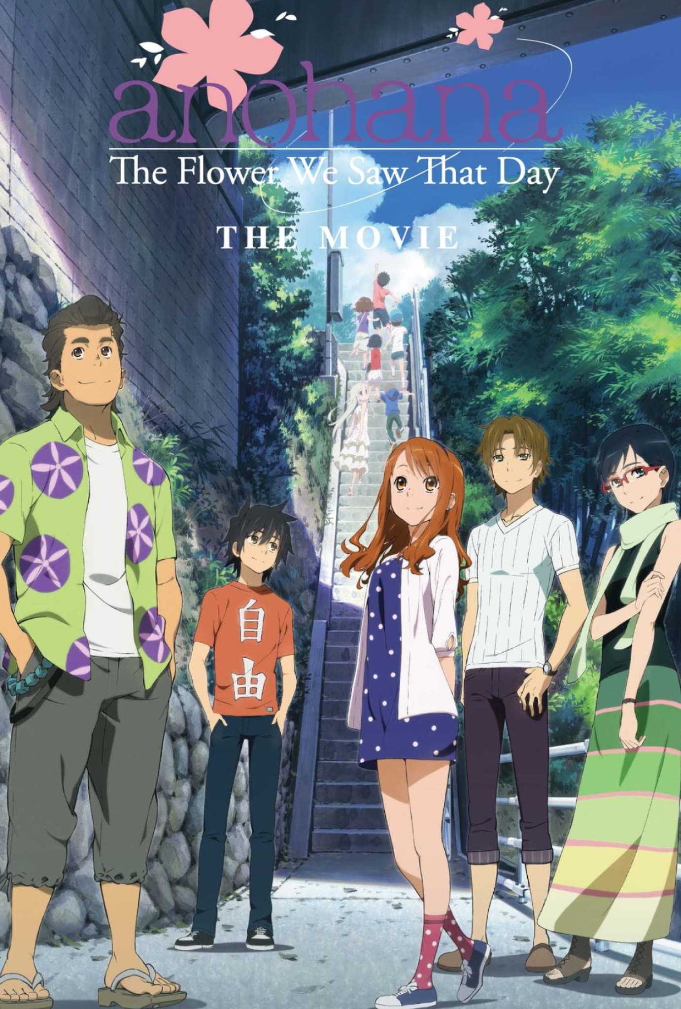 Anohana: The Flower We Saw That Day, New movie announcement, 10-year broadcast, Anime series, 1390x2050 HD Handy