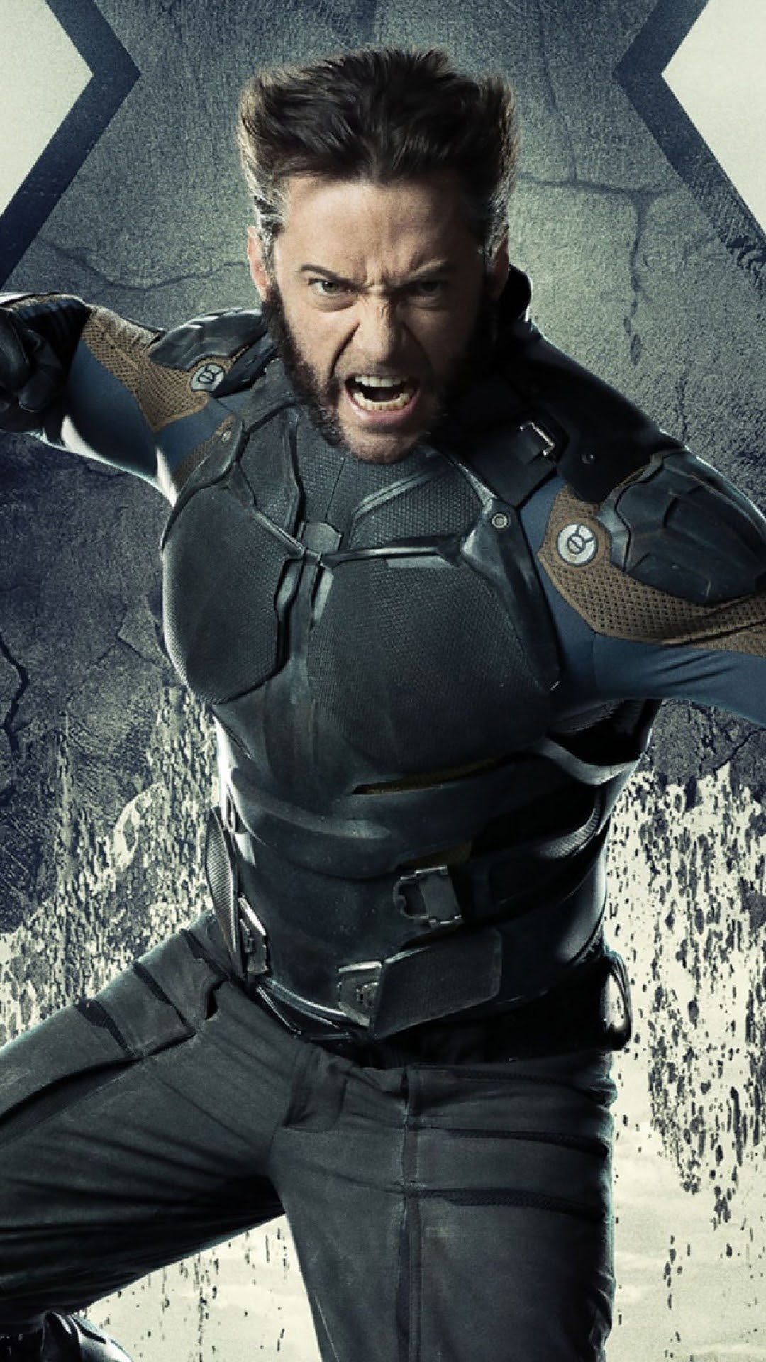 X-Men: Days of Future Past, Best wallpapers for Android, Wolverine in X-Men, Superhero art, 1080x1920 Full HD Phone