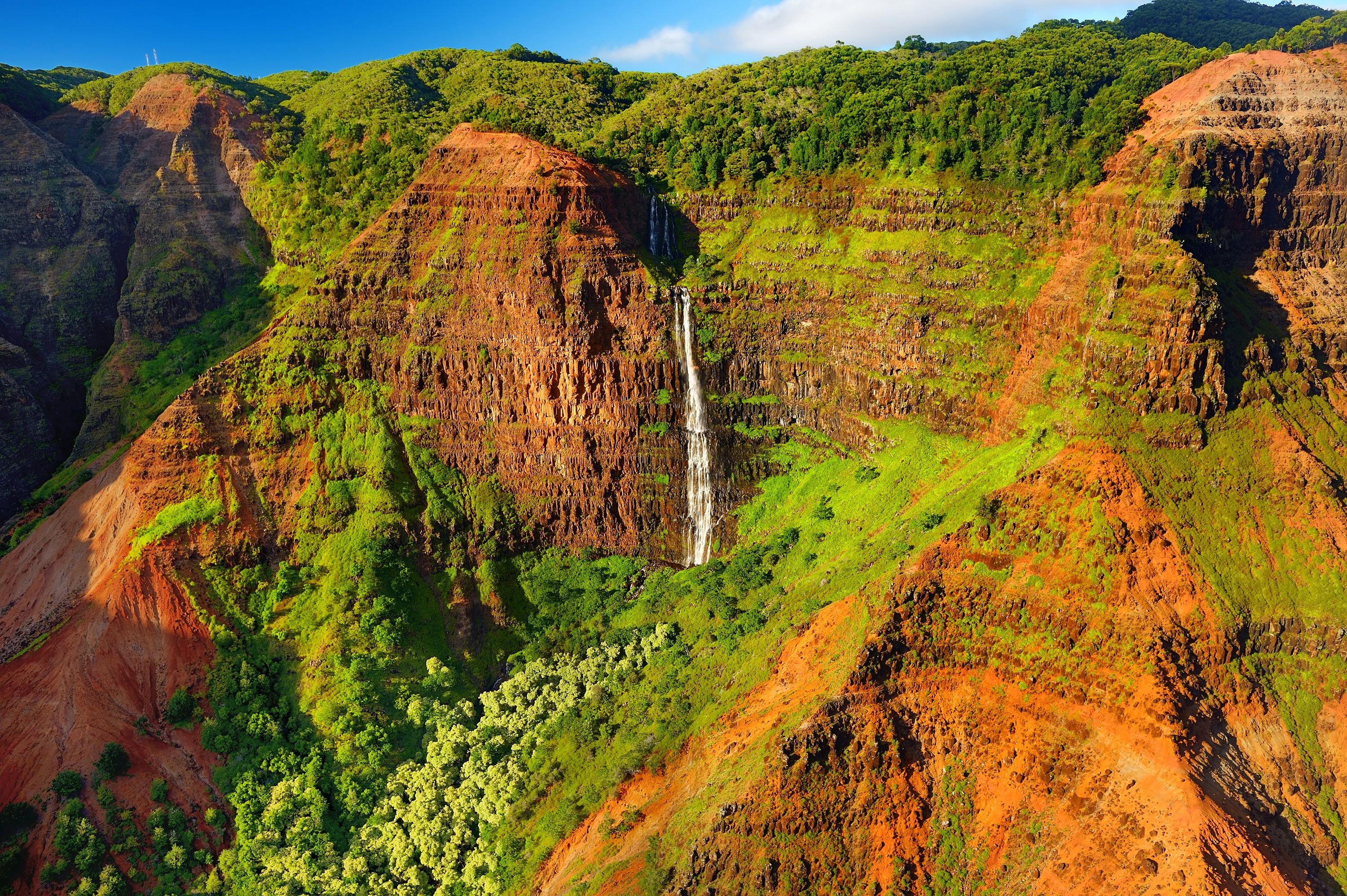 Waimea Canyon, Wailua River, Kauai adventure, Nature's wonders, 3000x2000 HD Desktop