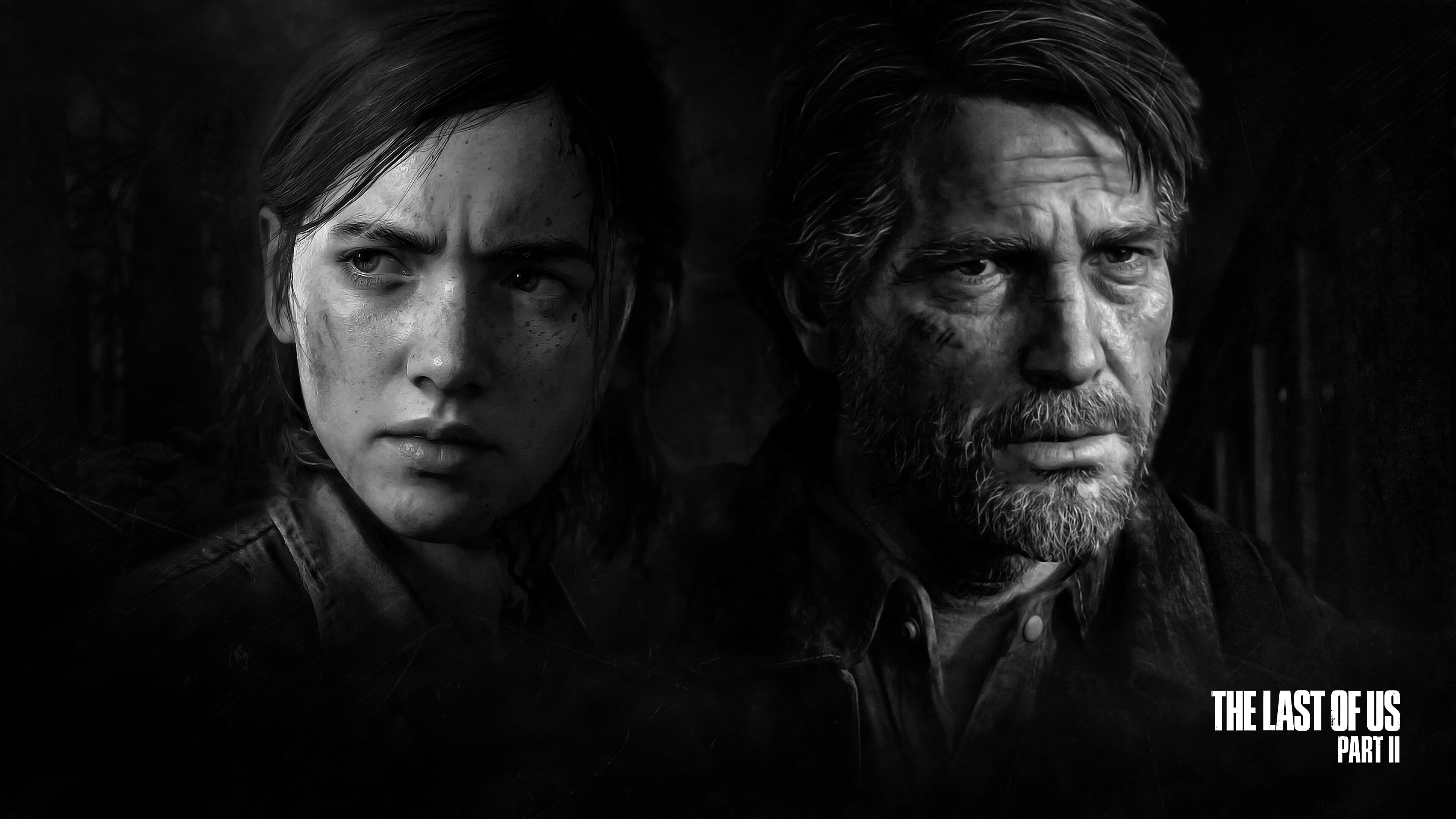 The Last of Us: Players control Joel, a smuggler tasked with escorting a teenage girl, Ellie, across a post-apocalyptic United States. 3840x2160 4K Wallpaper.