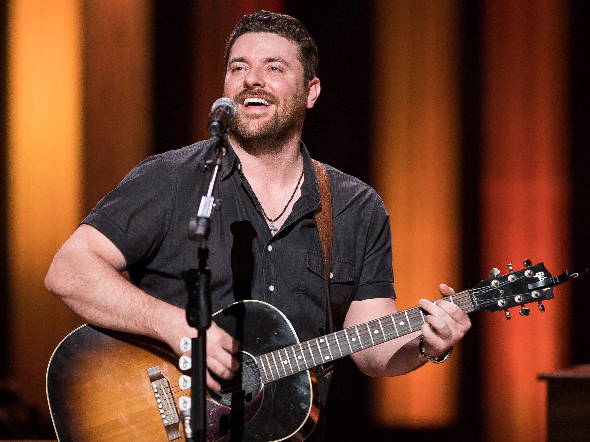 Chris Young, Emotional induction, Grand Ole Opry, Speechless moment, 2000x1500 HD Desktop