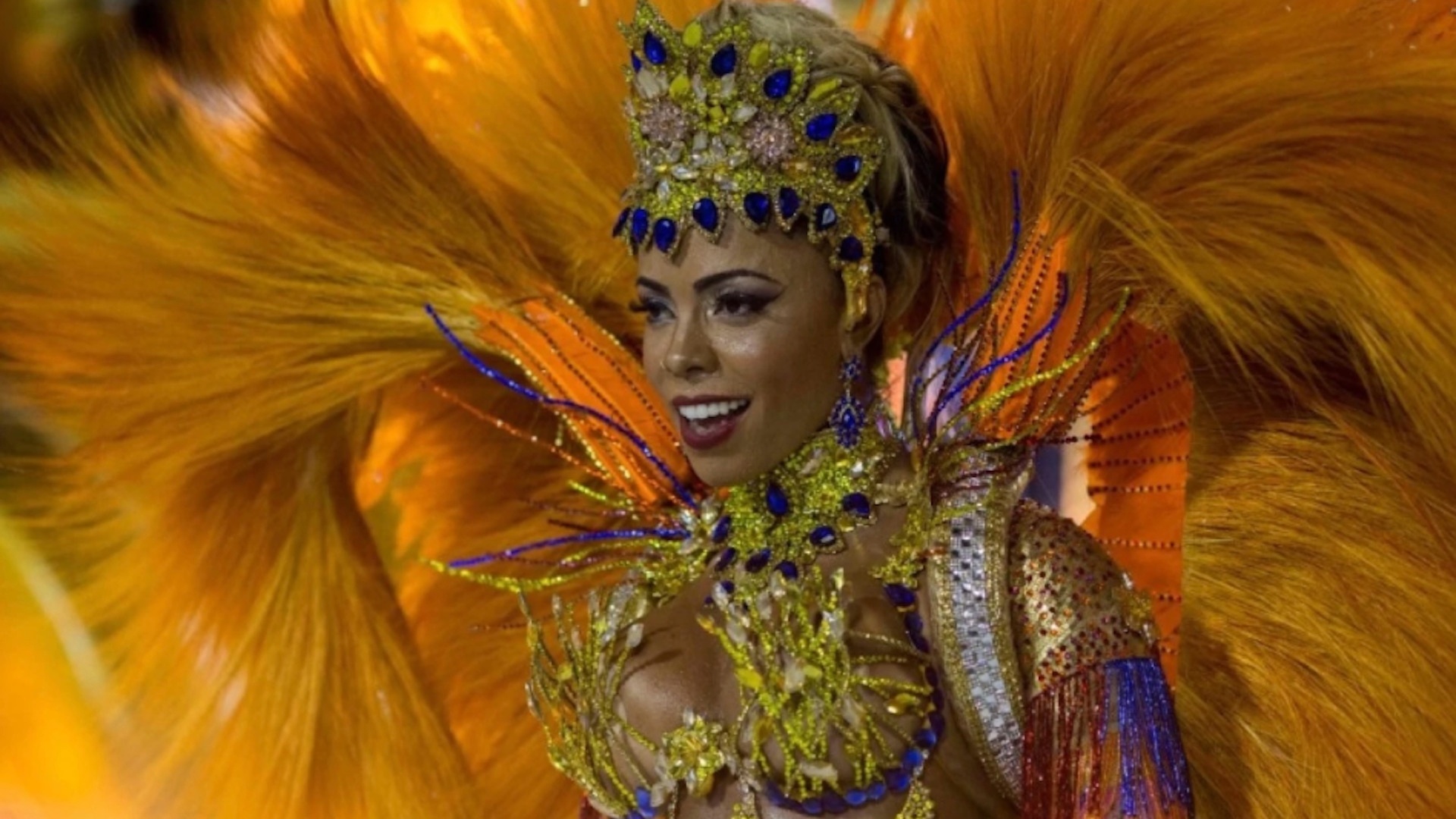 Samba: Rio Carnival, A Brazilian dance of African origin, The national dance of Brazil. 1920x1080 Full HD Wallpaper.