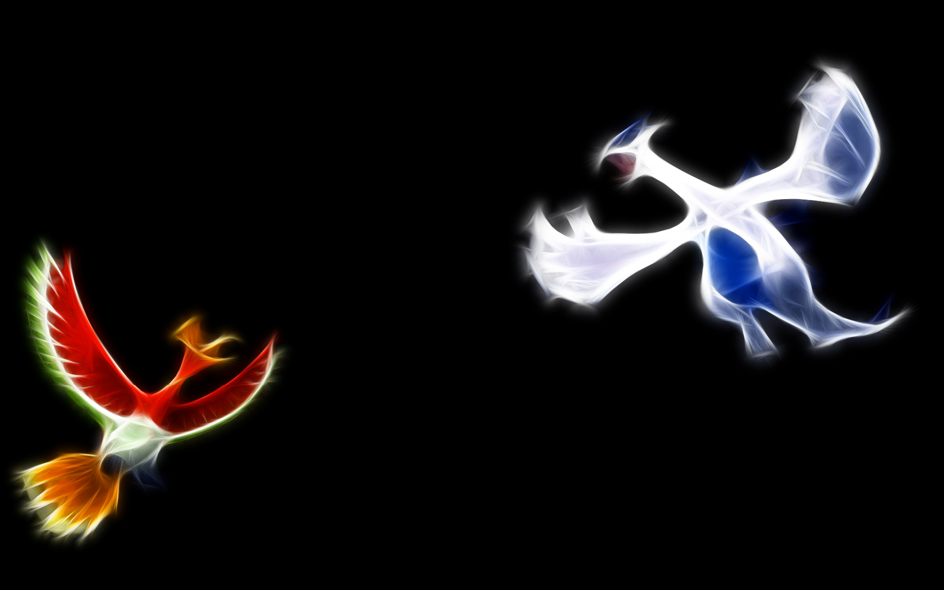 47+ HO OH and Lugia Wallpaper 1920x1200