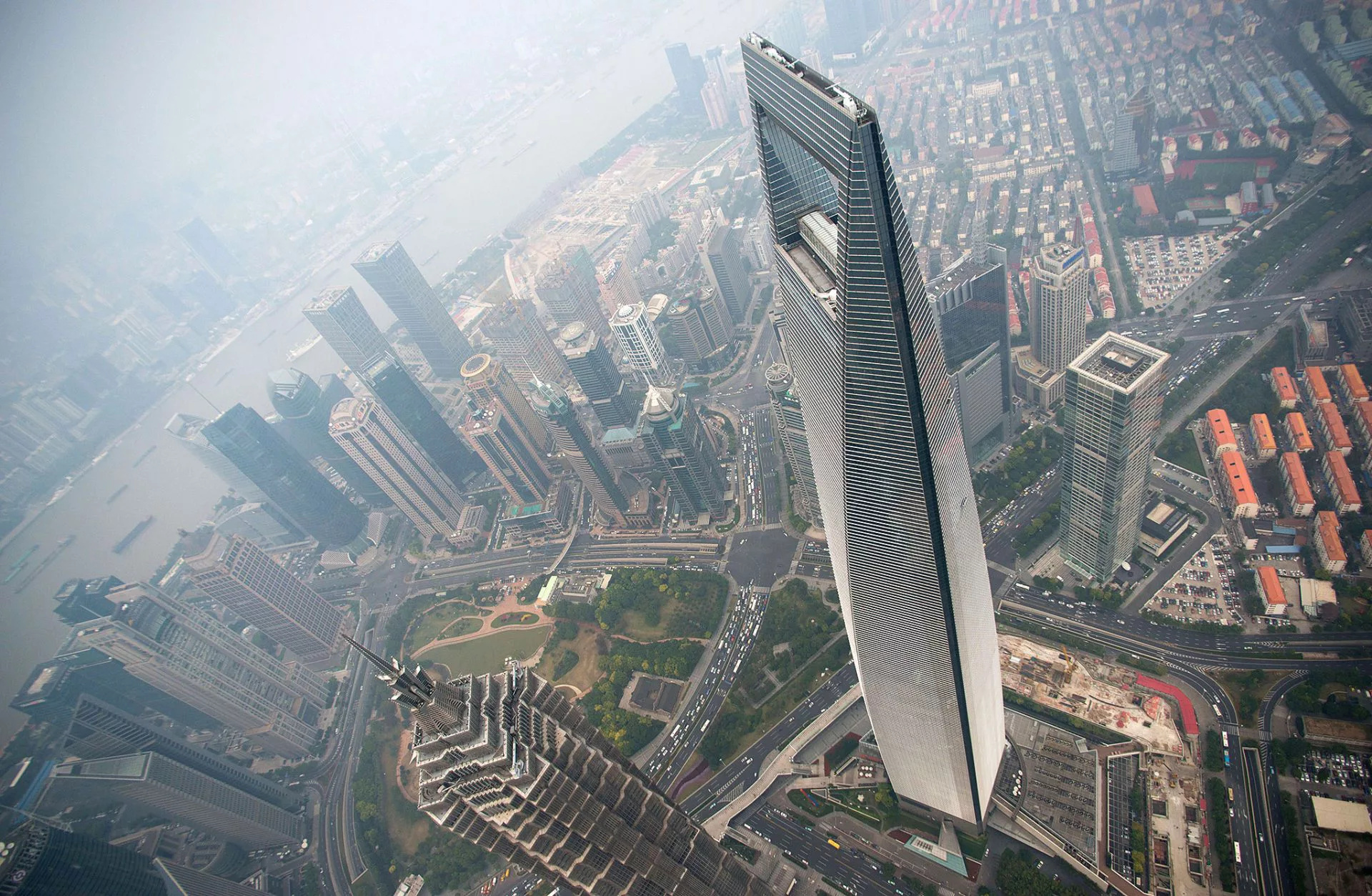 Shanghai World Financial Center, Architectural marvel, Modern masterpiece, Shanghai, 1920x1260 HD Desktop