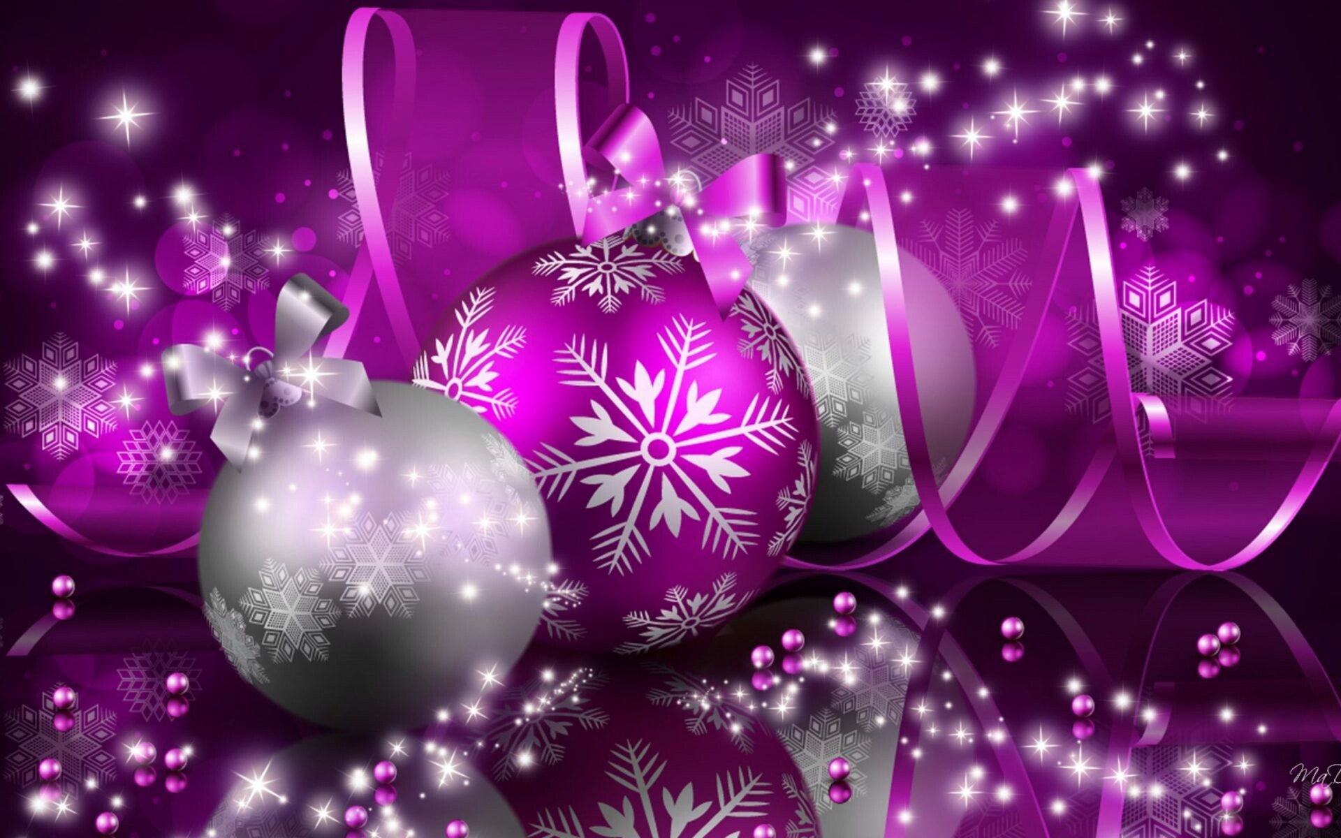 Christmas Ornament: Bulbs, Popular holiday decorations. 1920x1200 HD Background.