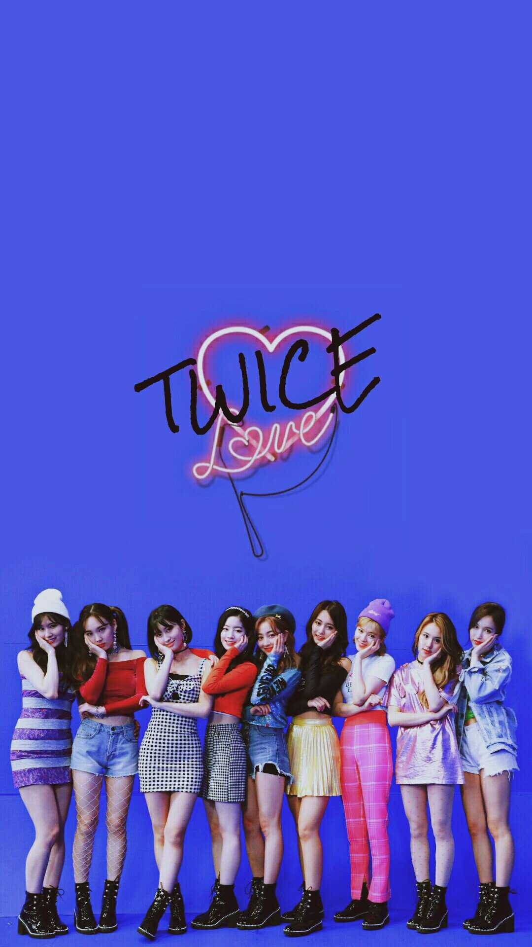 TWICE (K-pop), Colorful wallpaper, Music, 1080x1920 Full HD Handy