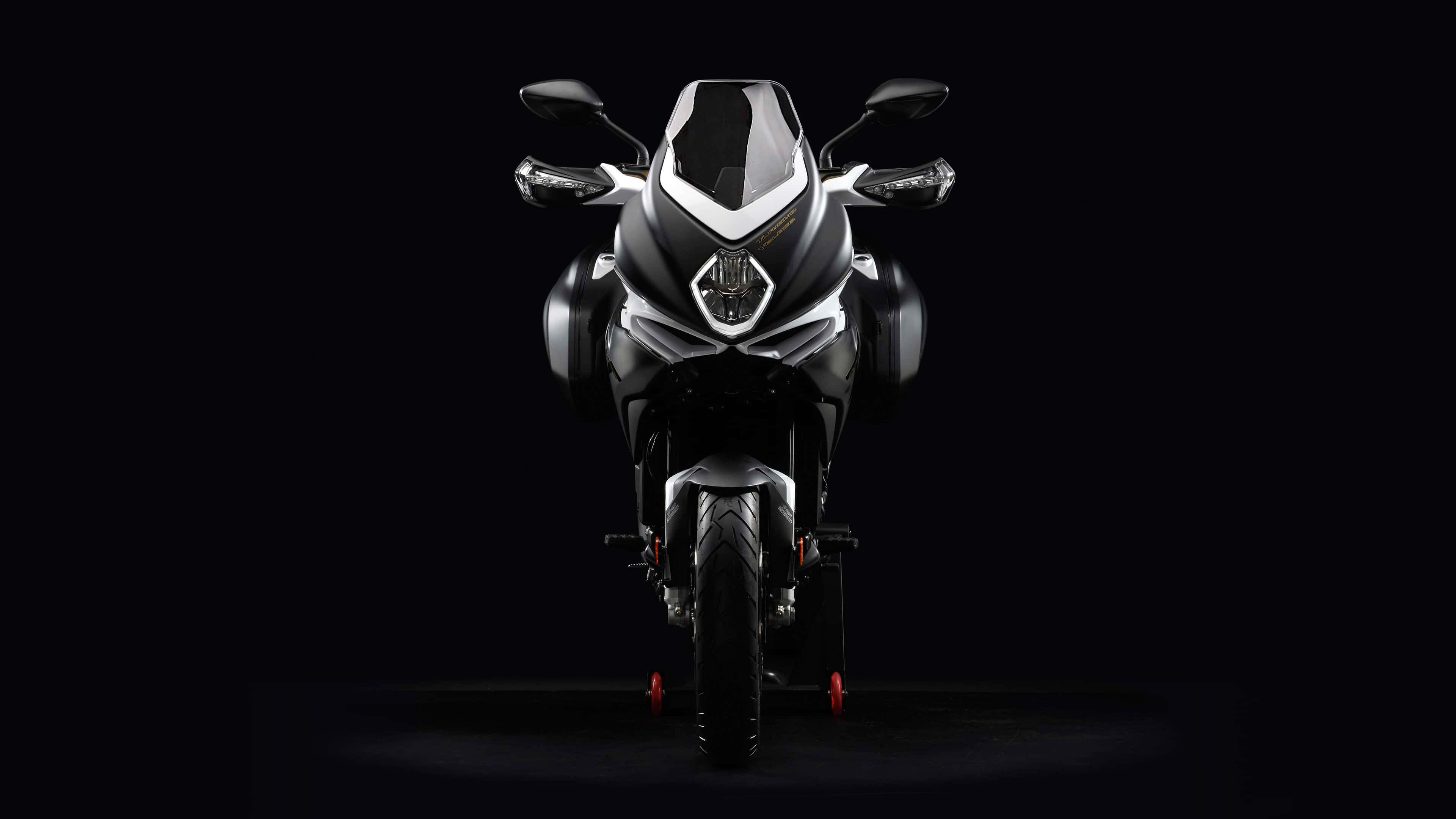 MV Agusta: Turismo Veloce 800 Lusso SCS, A luxury sport touring motorcycle. 3840x2160 4K Background.