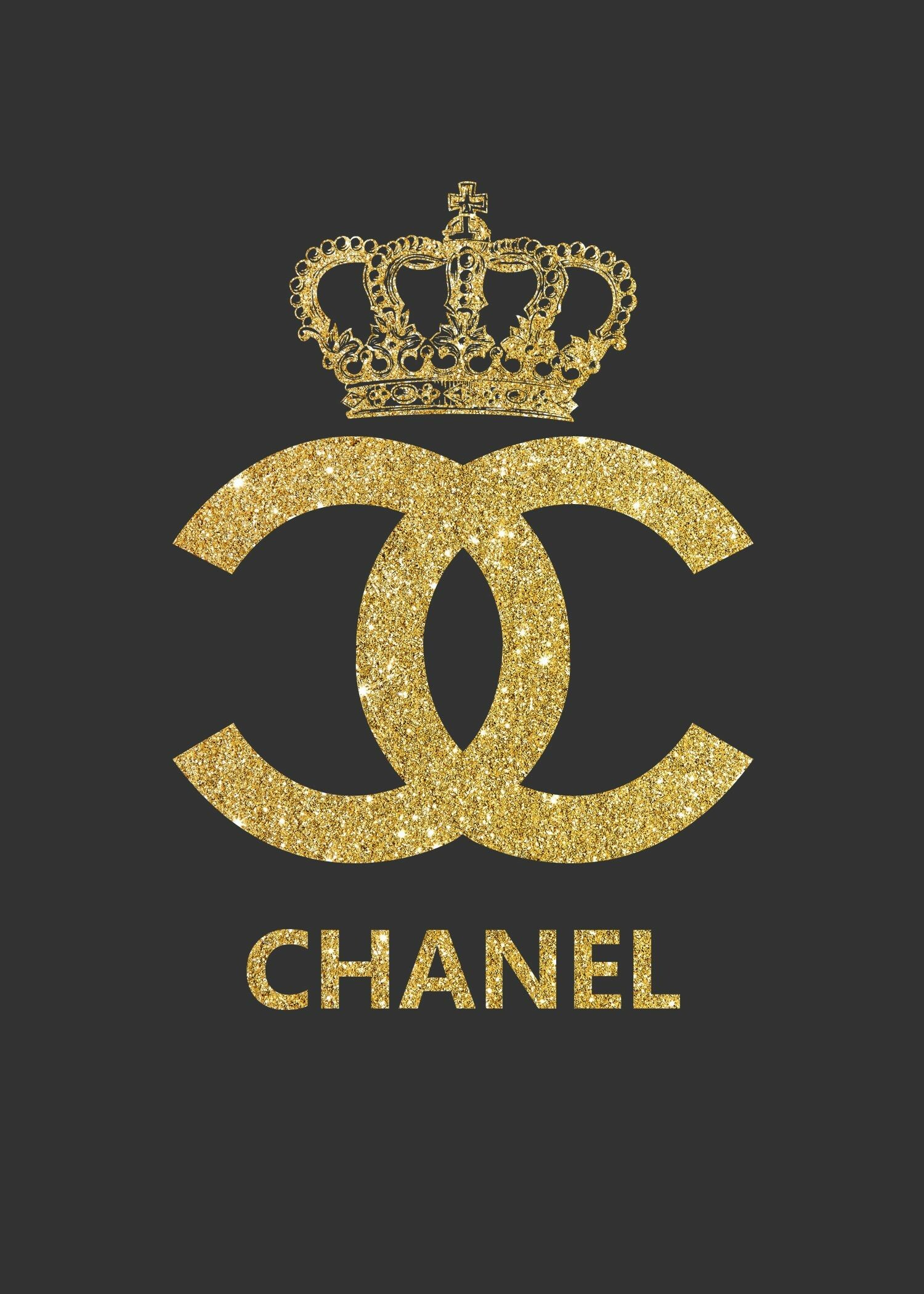 Chanel: Universally recognized interlocking Cs logo. 1500x2100 HD Background.