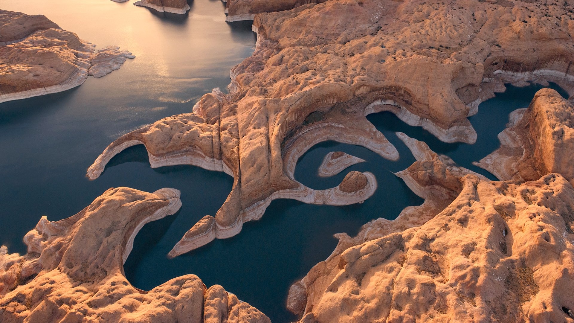 Lake Powell, HD wallpaper, Natural beauty, Mesmerizing lake, 1920x1080 Full HD Desktop