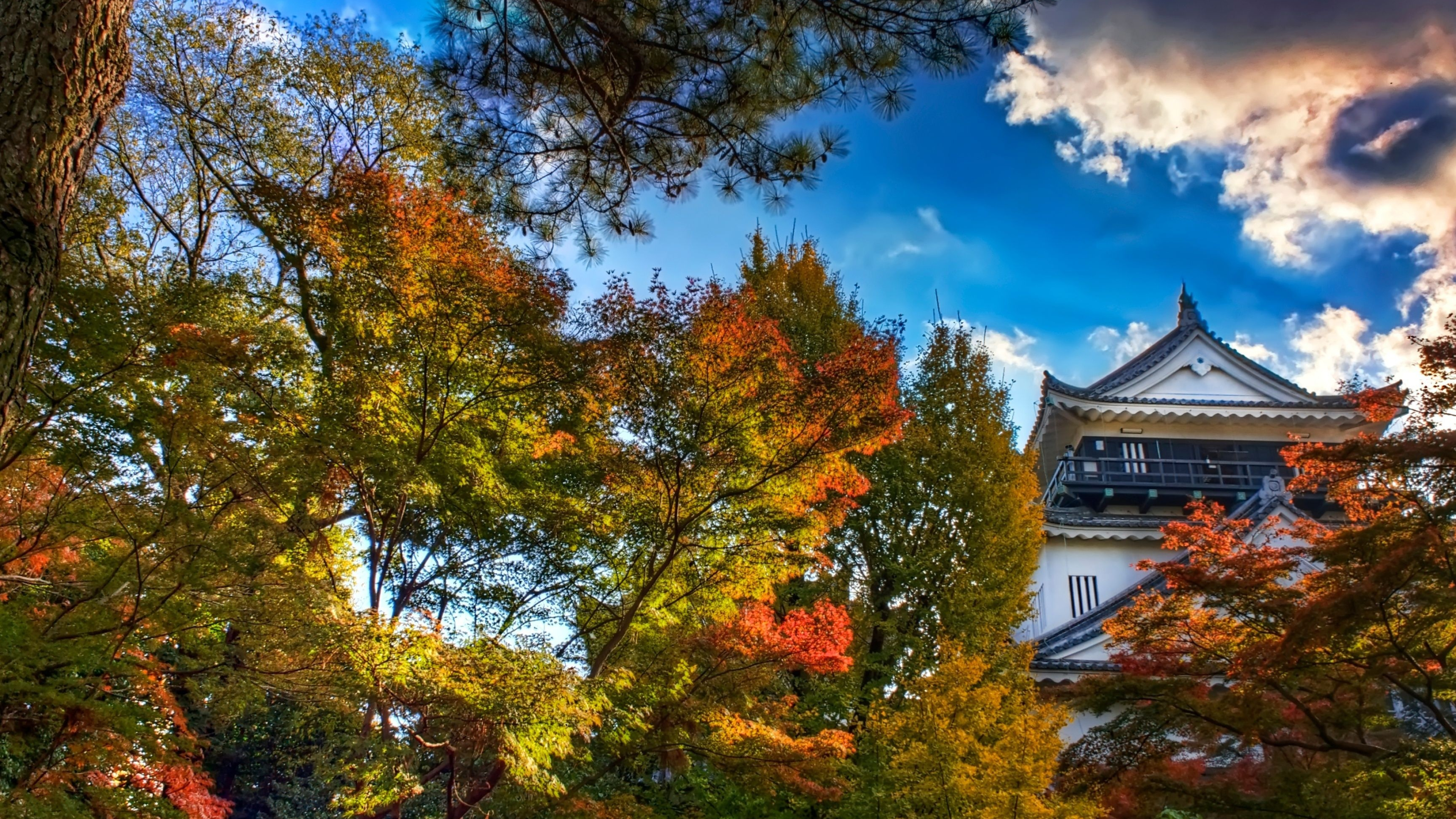 Japan castle wallpapers, Majestic castles, Stunning visuals, Architectural beauty, 3840x2160 4K Desktop