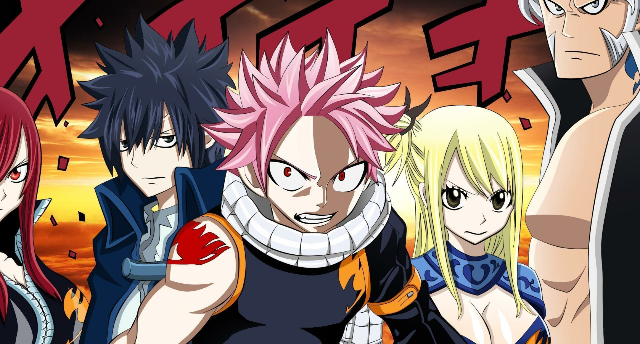 Fairy Tail: The sequel premiered on TV Tokyo on April 5, Anime. 2430x1310 HD Wallpaper.