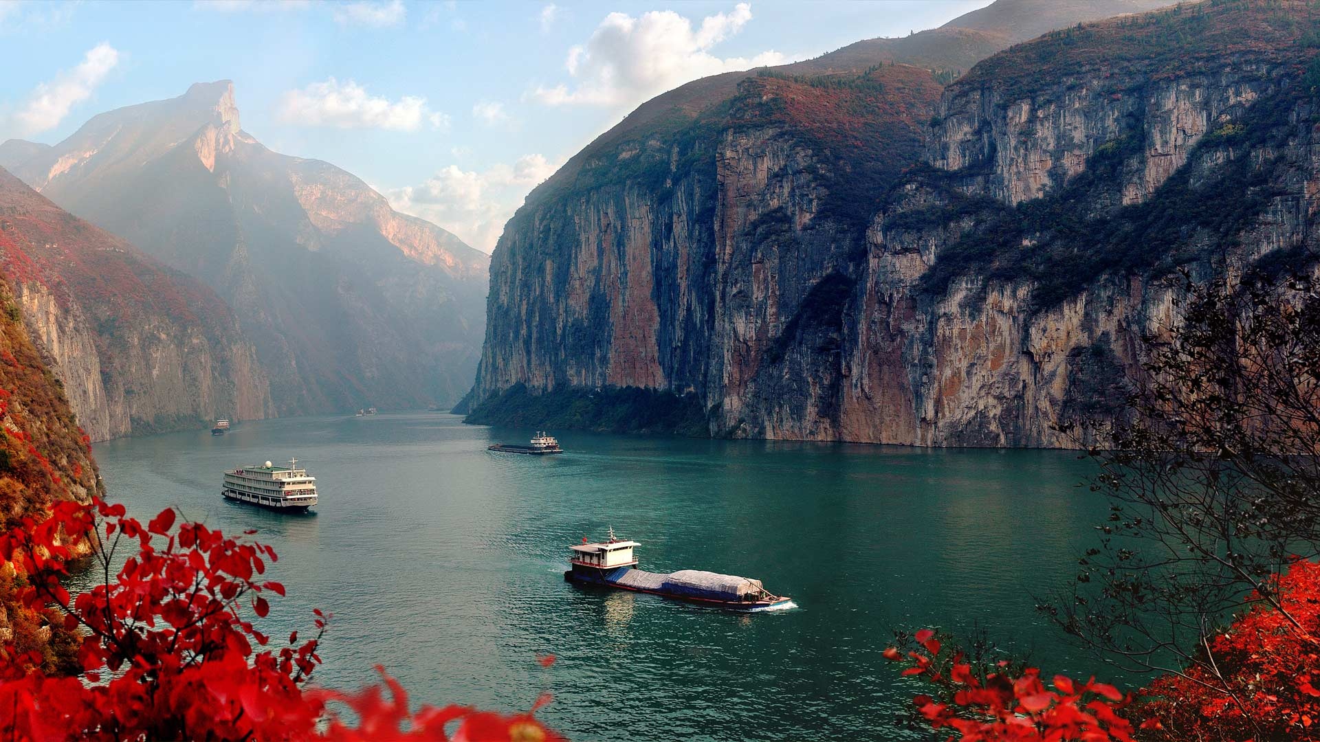 Yangtze River, Three Gorges wallpaper, Natural beauty, Scenic landscapes, 1920x1080 Full HD Desktop