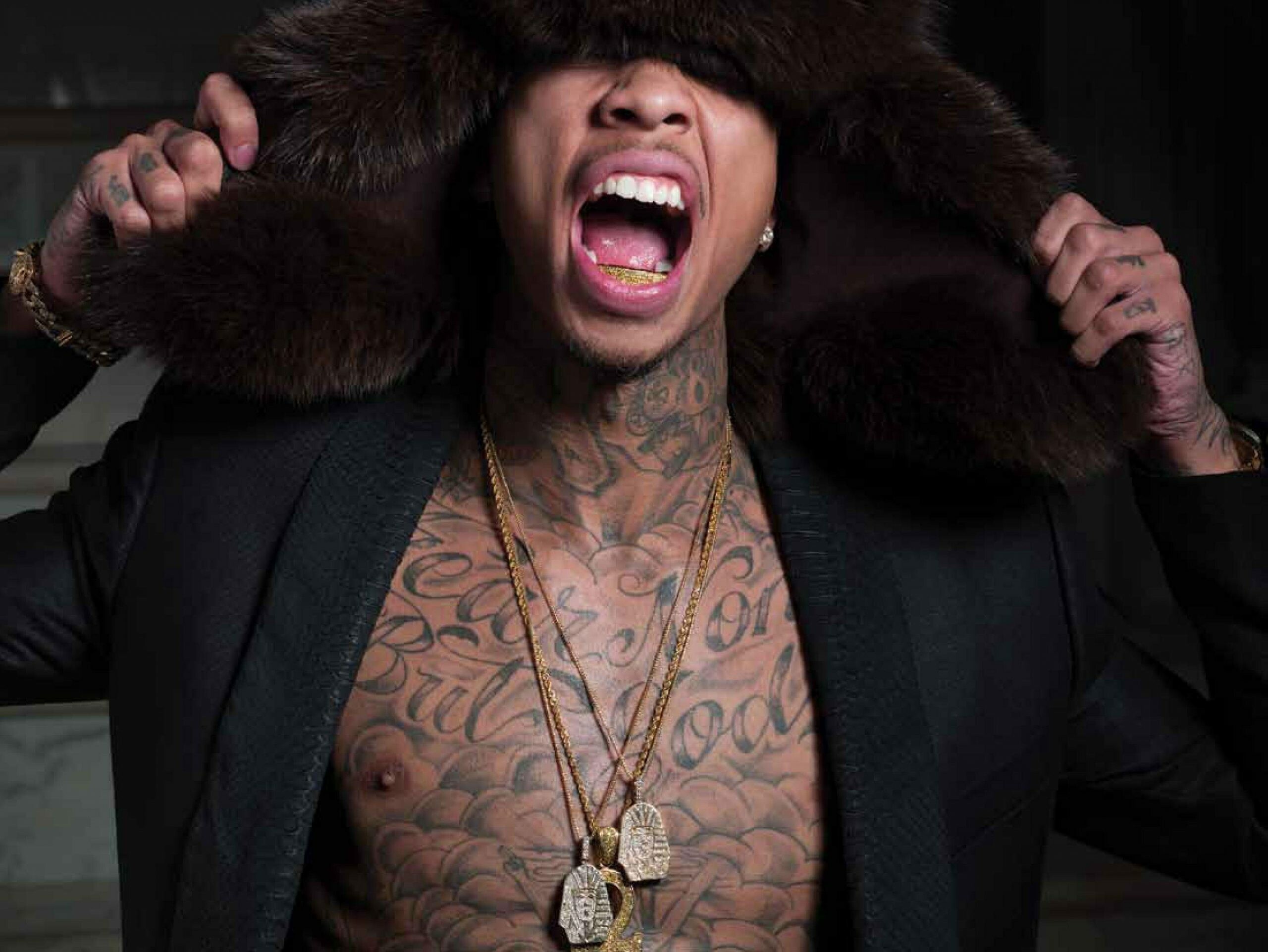 Tyga: Rapper, Careless World: Rise of the Last King, the second studio album, was released on February 21, 2012. 2560x1930 HD Background.
