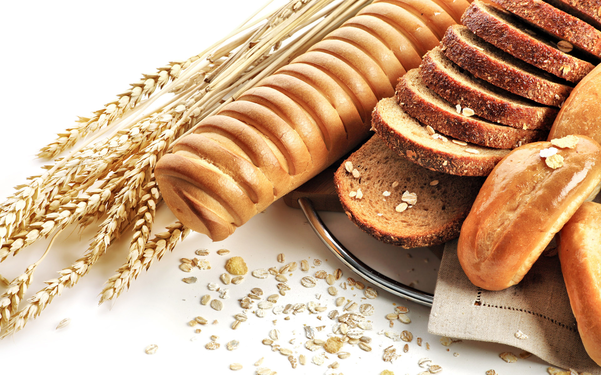Bread close-up, Textured crust, Golden brown, Mouth-watering treat, 1920x1200 HD Desktop