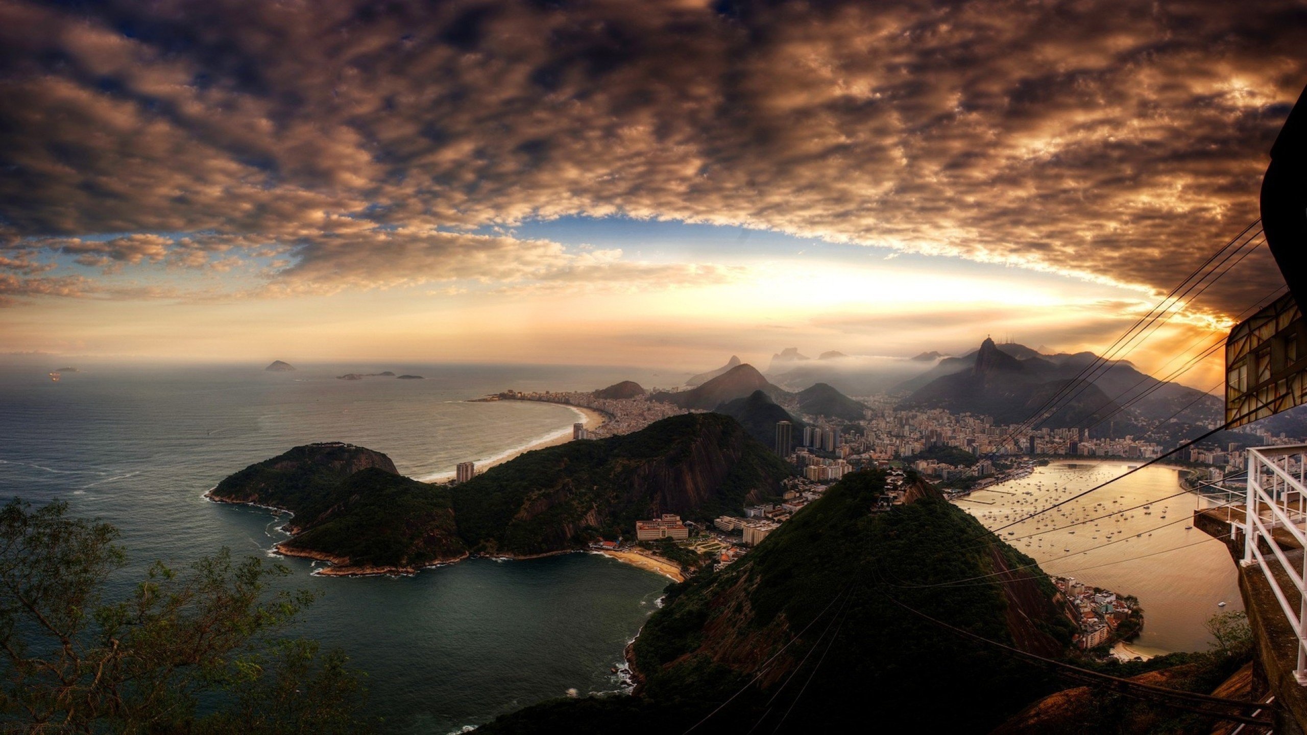 Rio De Janeiro, HD wallpapers, Scenic beauty, Exotic destination, 2560x1440 HD Desktop
