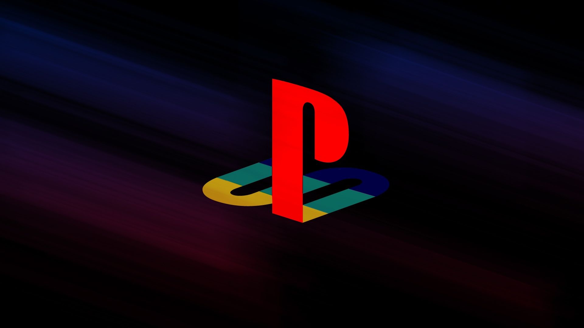 The PlayStation: A series of video game consoles, The first PS released in 1994. 1920x1080 Full HD Wallpaper.