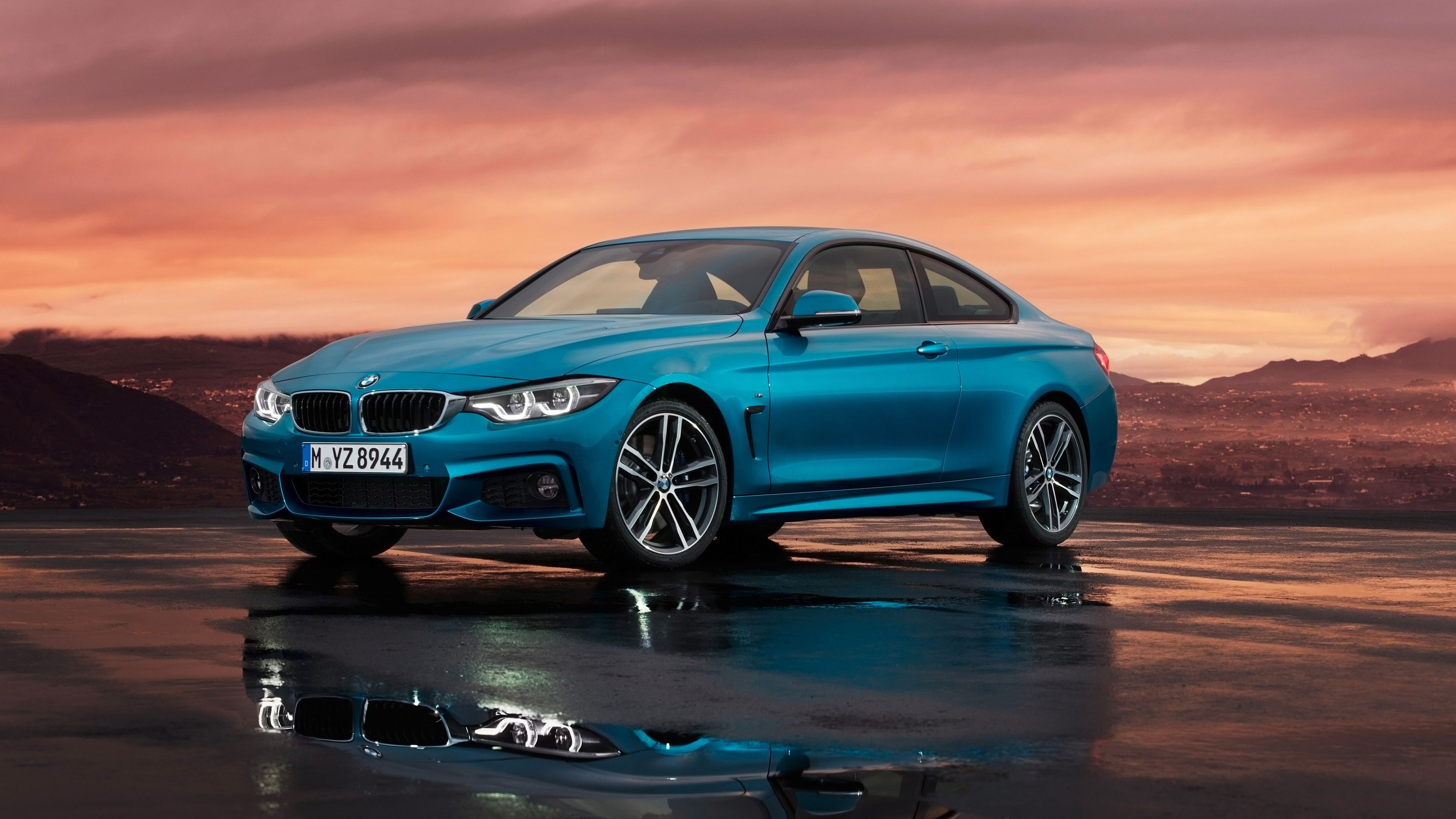 BMW 4 Series, luxury car, BMW backgrounds, performance car, 3840x2160 4K Desktop