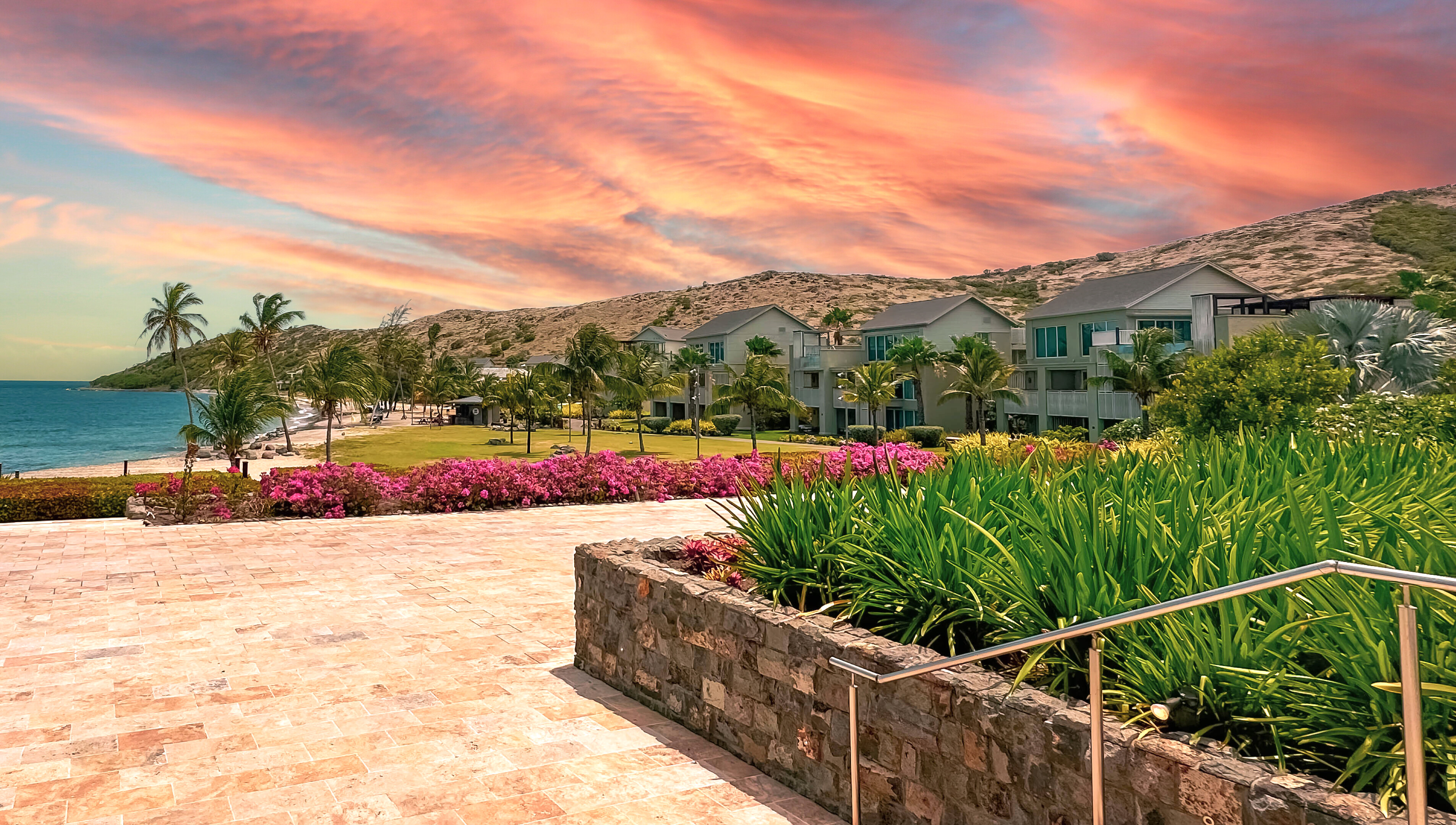 Saint Kitts and Nevis: Park Hyatt, St. Kitts, Christophe Harbour, Located in the West Indies. 3810x2160 HD Background.