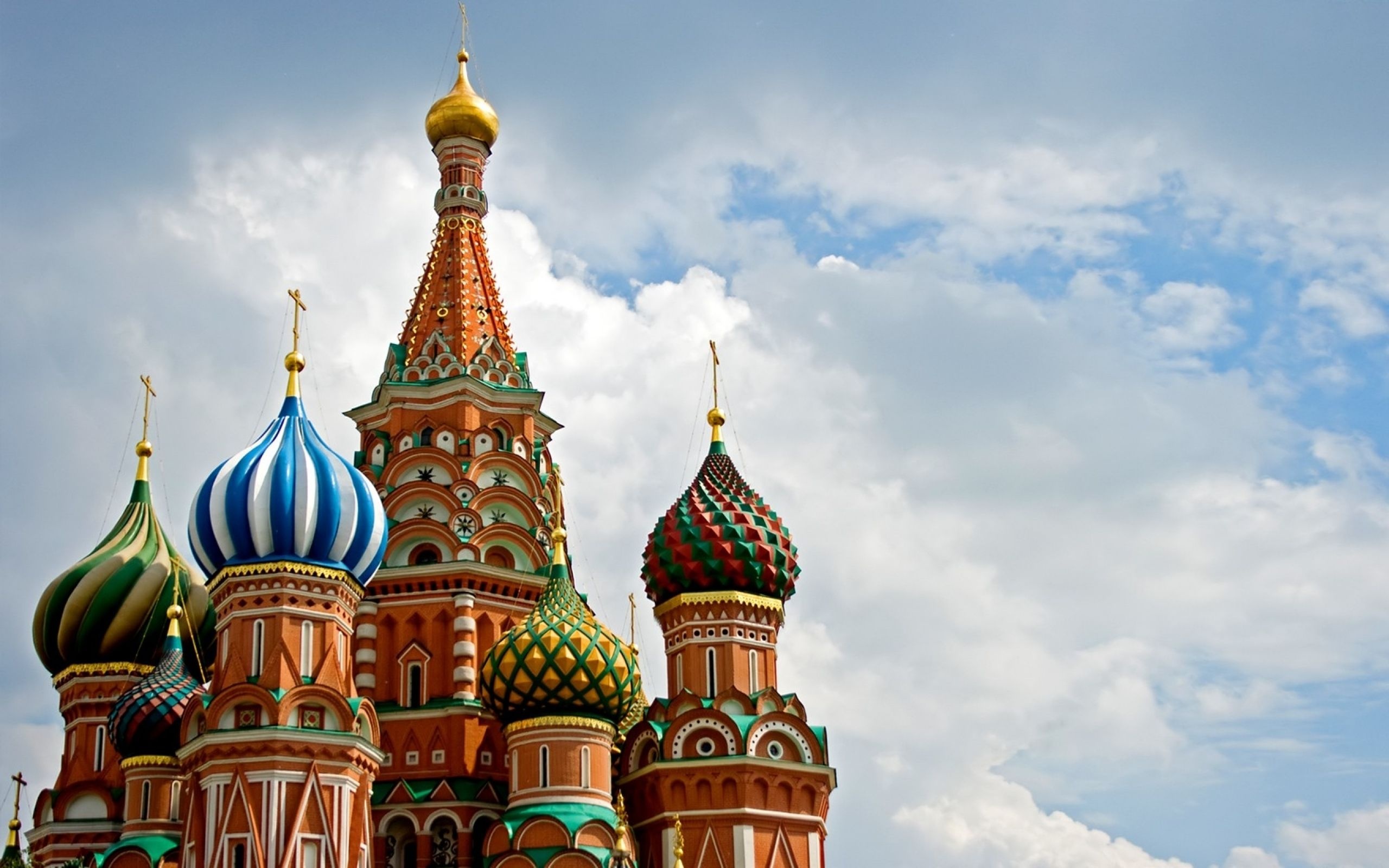 Saint Basil's Cathedral, Iconic symbol, Moscow's pride, Russian Orthodox Church, 2560x1600 HD Desktop