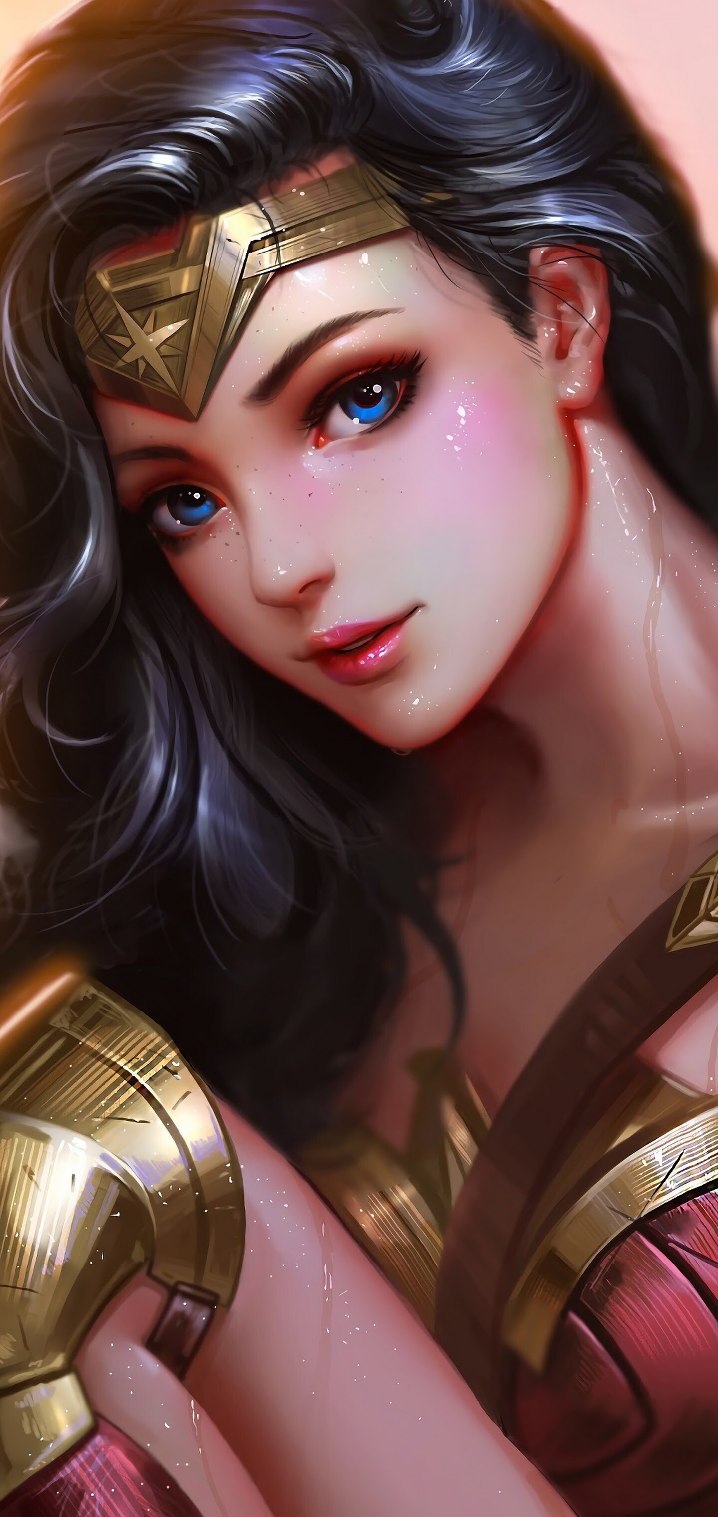 Wonder Woman, PC desktop, High resolution, Free download, 1440x3040 HD Phone