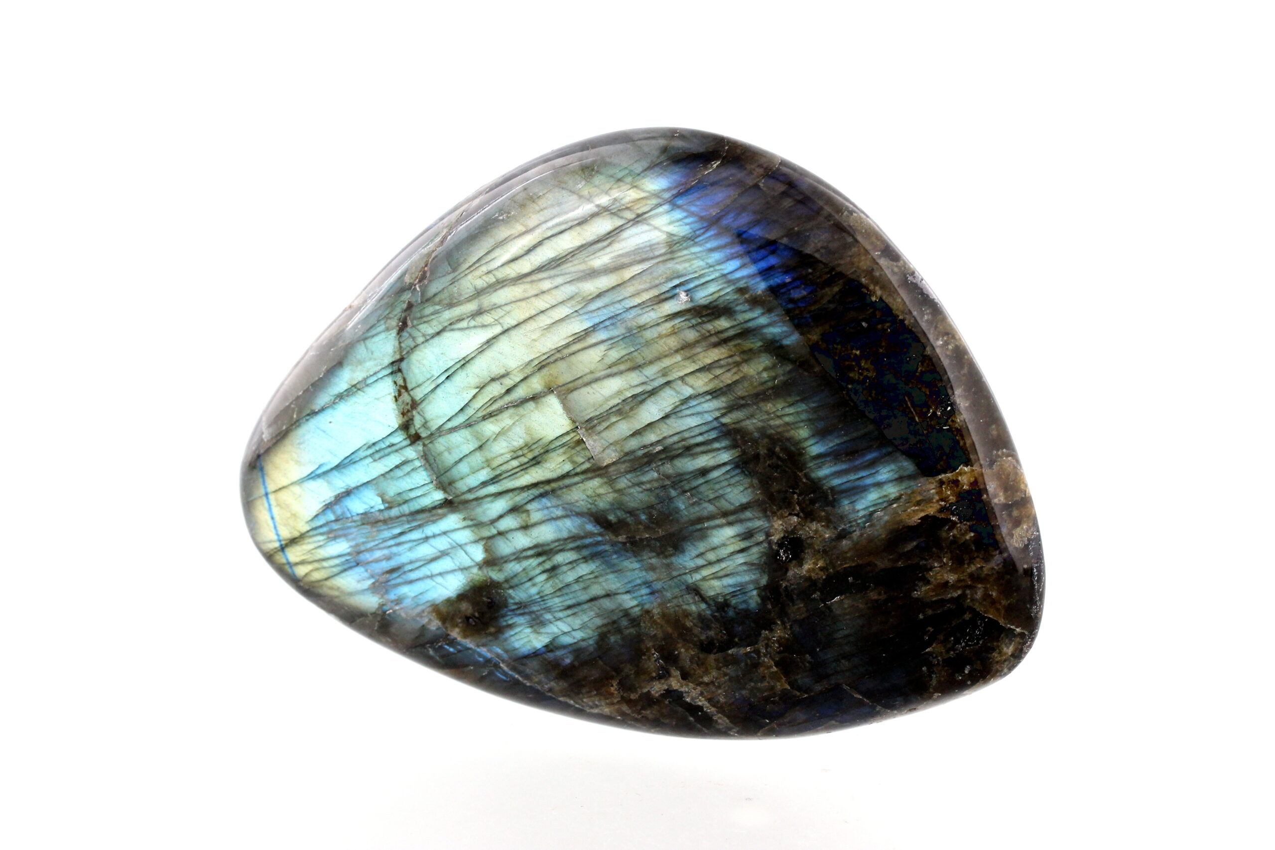 Labradorite, Gemstone crystal, Fascinating colors, Natural beauty, 2560x1710 HD Desktop