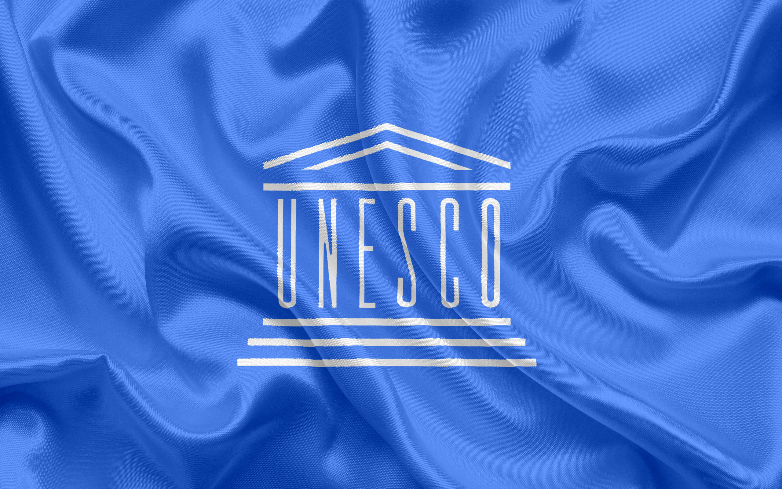 UNESCO, Flag symbols, Logo, United Nations, 2560x1600 HD Desktop