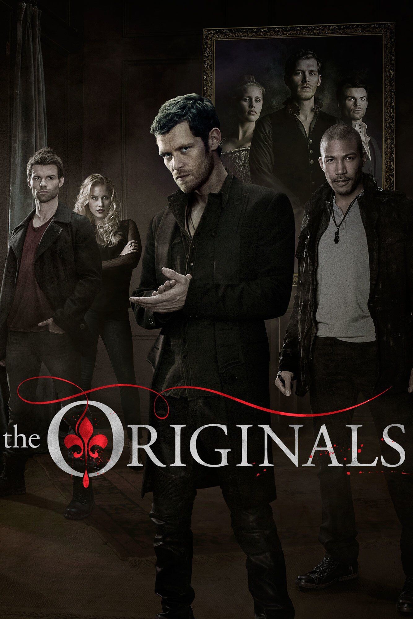 The Originals (TV Series): Charles Michael Davis, Joseph Morgan, Daniel Gillies, Michelle Grigg. 1340x2000 HD Wallpaper.