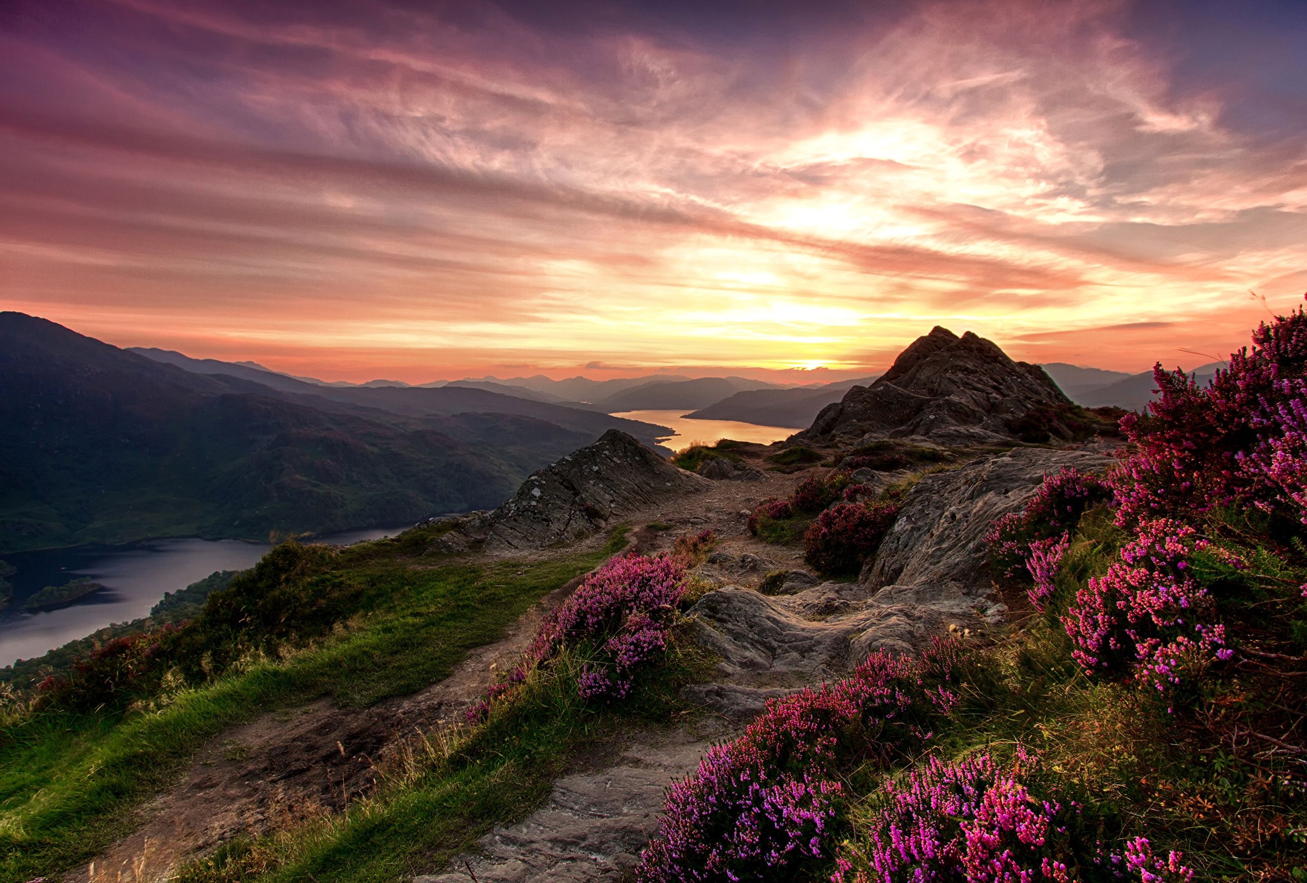 Scottish landscapes, Rolling hills, Majestic mountains, Coastal beauty, 2560x1730 HD Desktop