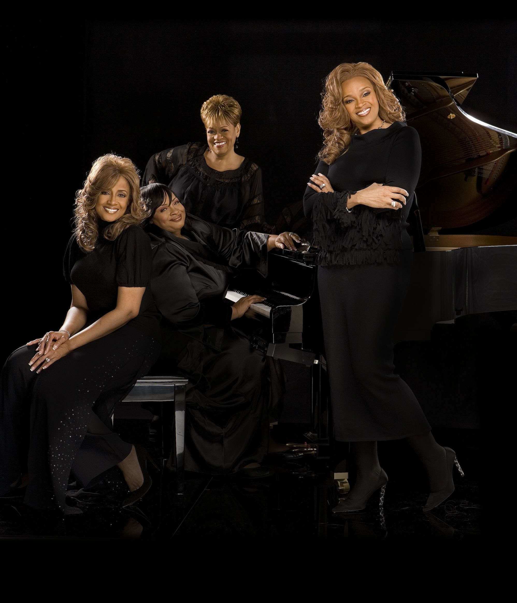 Gospel Music: The Clark Sisters, An American vocal group consisting of five sisters, Pioneers of contemporary gospel. 2000x2330 HD Background.
