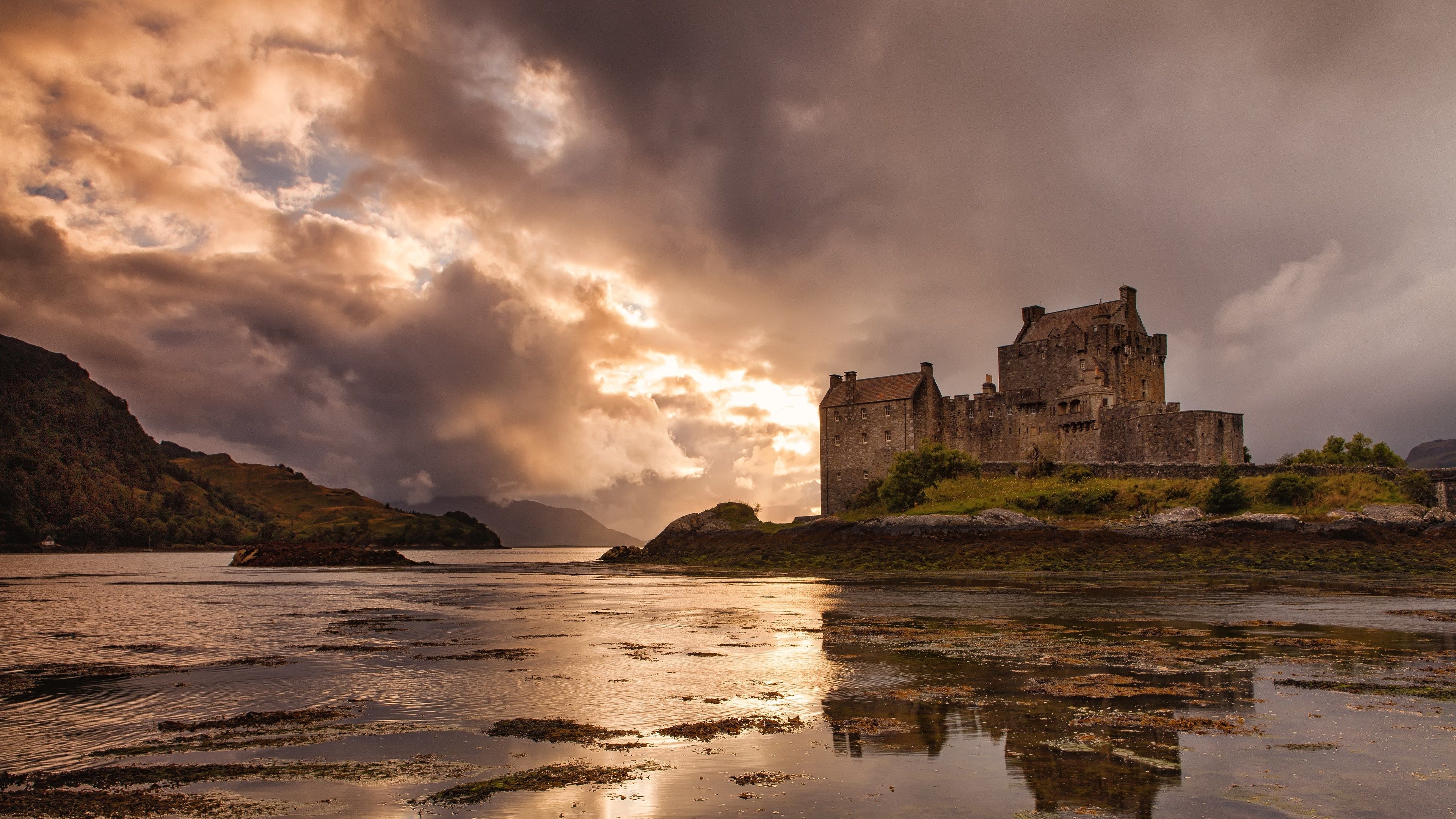 4K desktop wallpaper, Castle pictures, Visit Scotland, Highland beauty, 3840x2160 4K Desktop