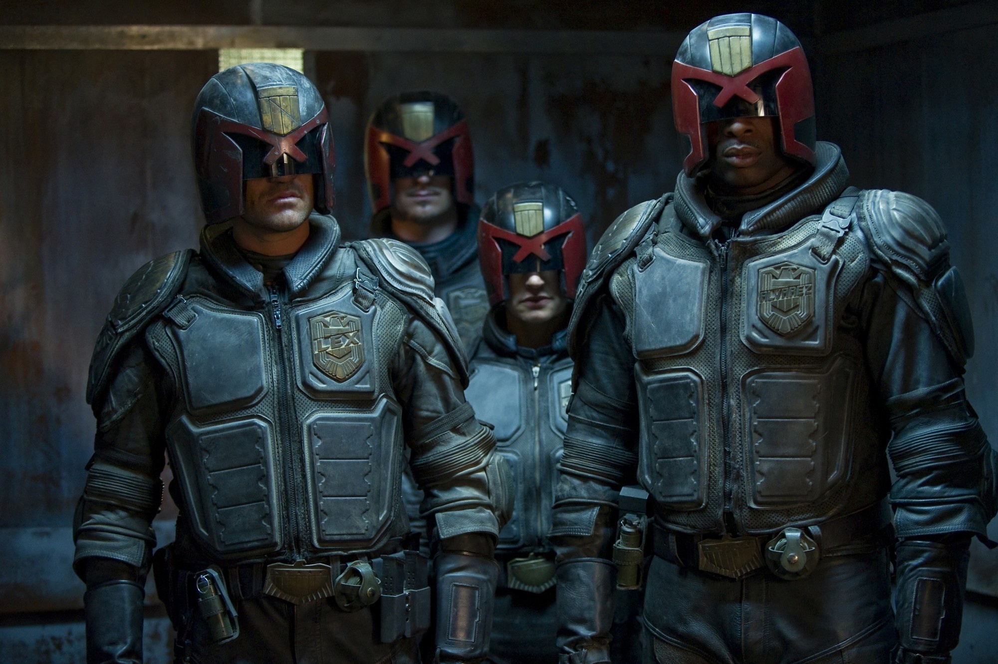 Dredd: The most feared, respected, and widely known of all the Judges. 2000x1340 HD Background.