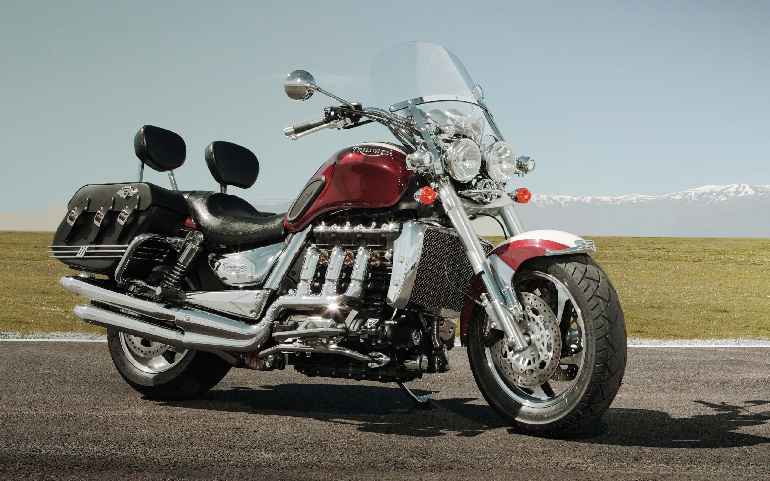 Triumph Motorcycles: Rocket 3, High performance muscle roadster, A motorcycle legend. 2560x1600 HD Wallpaper.
