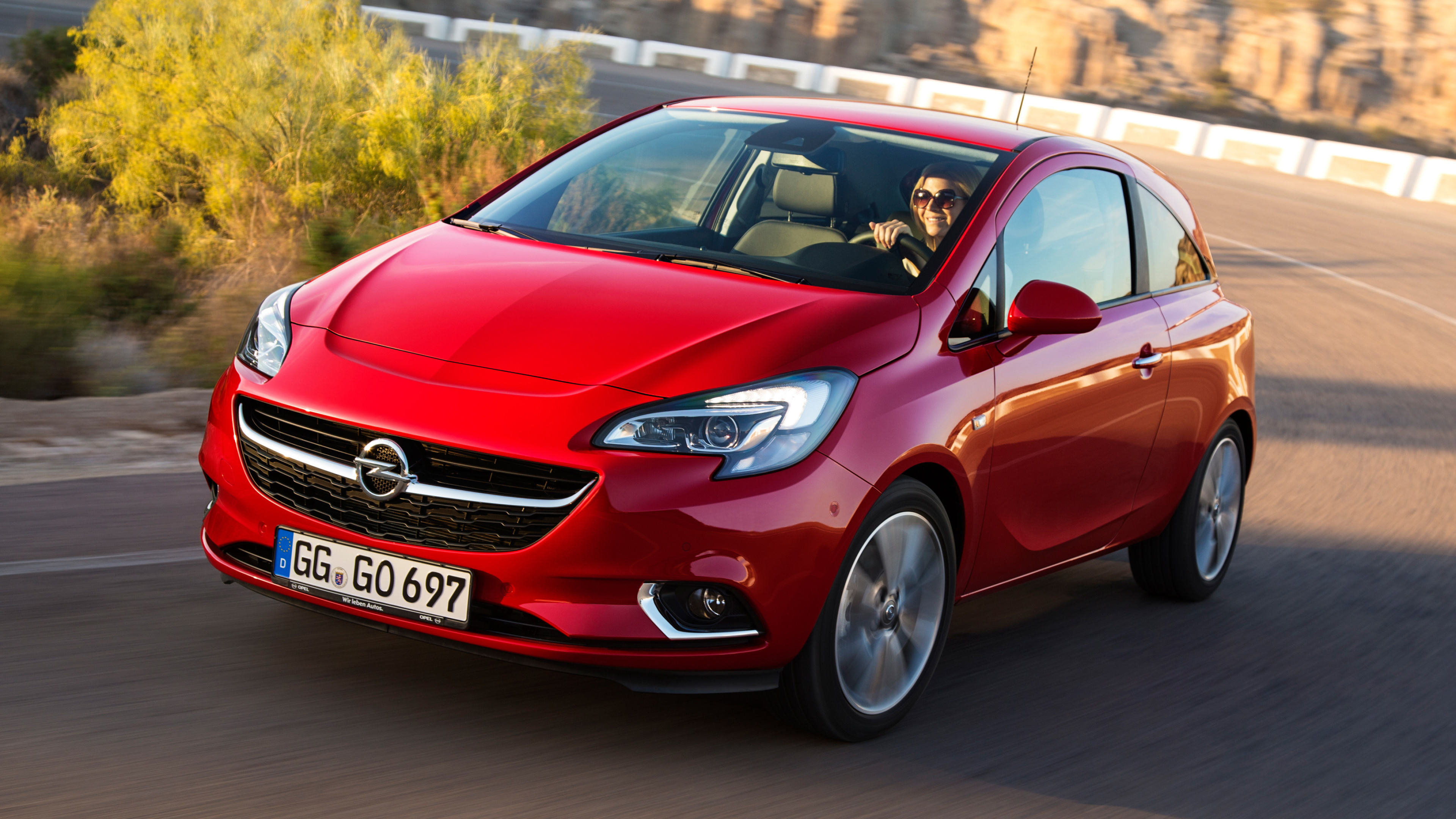 Opel Corsa, Auto expert, Corsa 3-door model, Compact hatchback, 3840x2160 4K Desktop